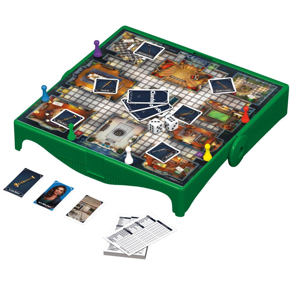 Hasbro Spiel Kompaktspiel Cluedo Spass überall!
