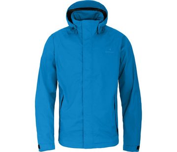 Bergson Outdoorjacke BANDOS Herren Regenjacke, Netzfutter, 12000 mm Wassersäule, Langgrößen, blau