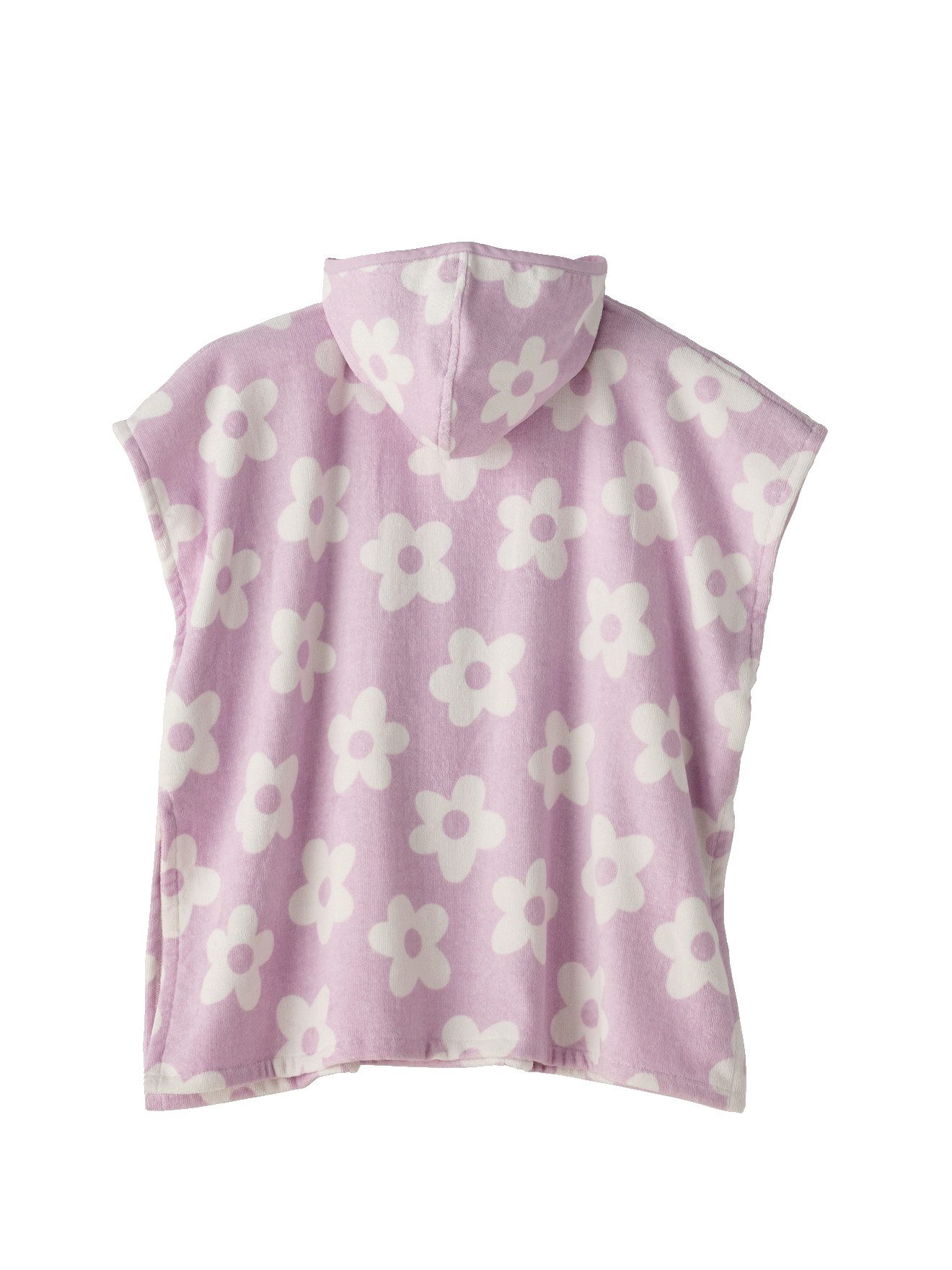 vertbaudet Badeponcho Kinder Badeponcho mit Recycling-Baumwolle, Recycelte Baumwolle