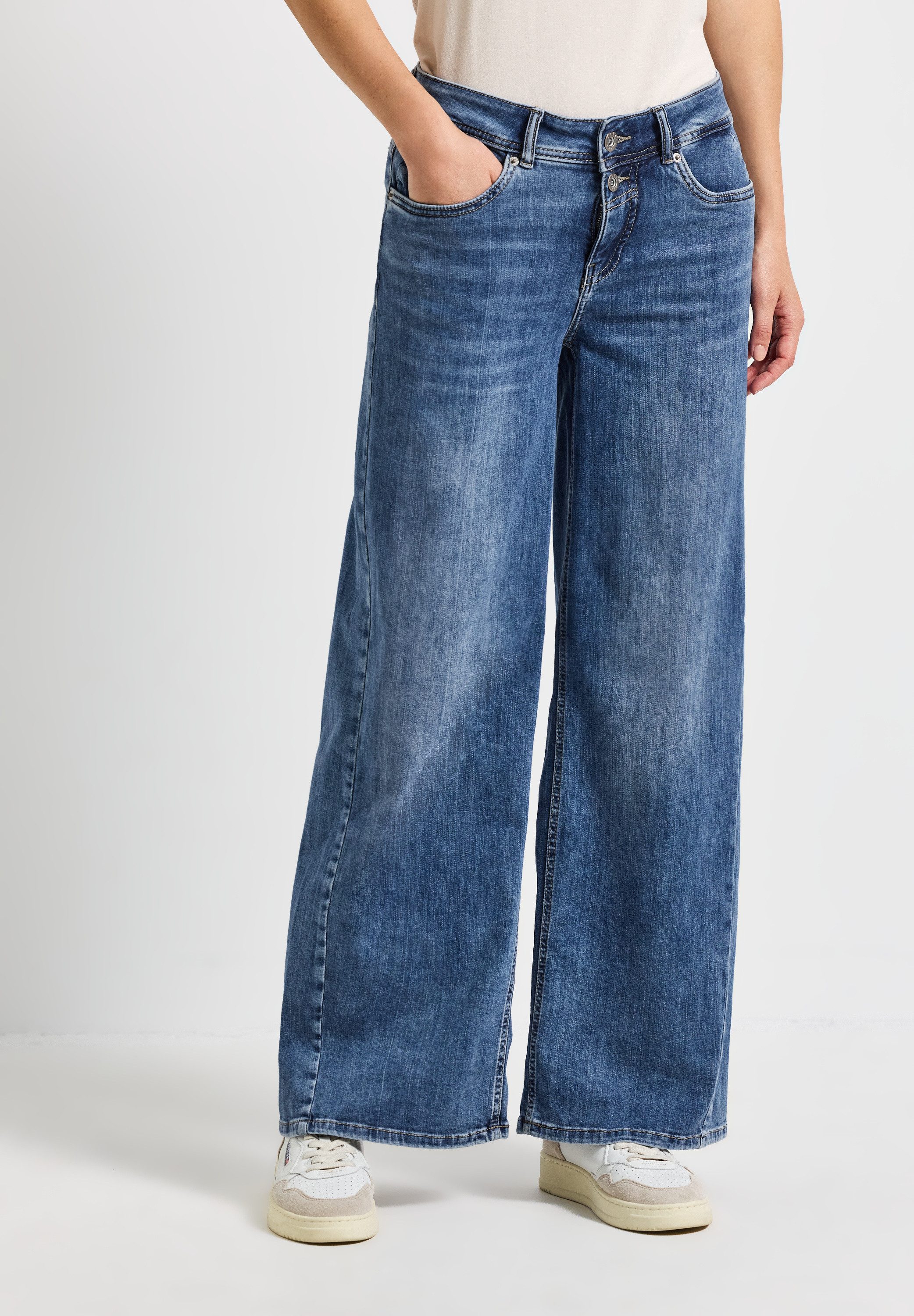 STREET ONE Gerade Jeans im Loose günstig online kaufen