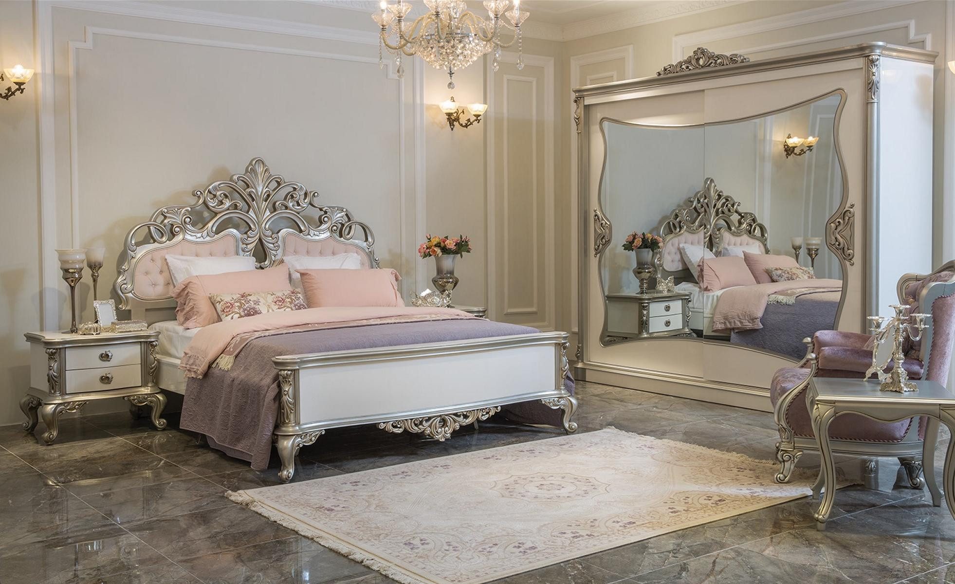 Xlmoebel Kleiderschrank Klassischer Kleiderschrank in Holzoptik mit Regal für Ordnung (1-St., Kleiderschrank) Hergestellt in Europa