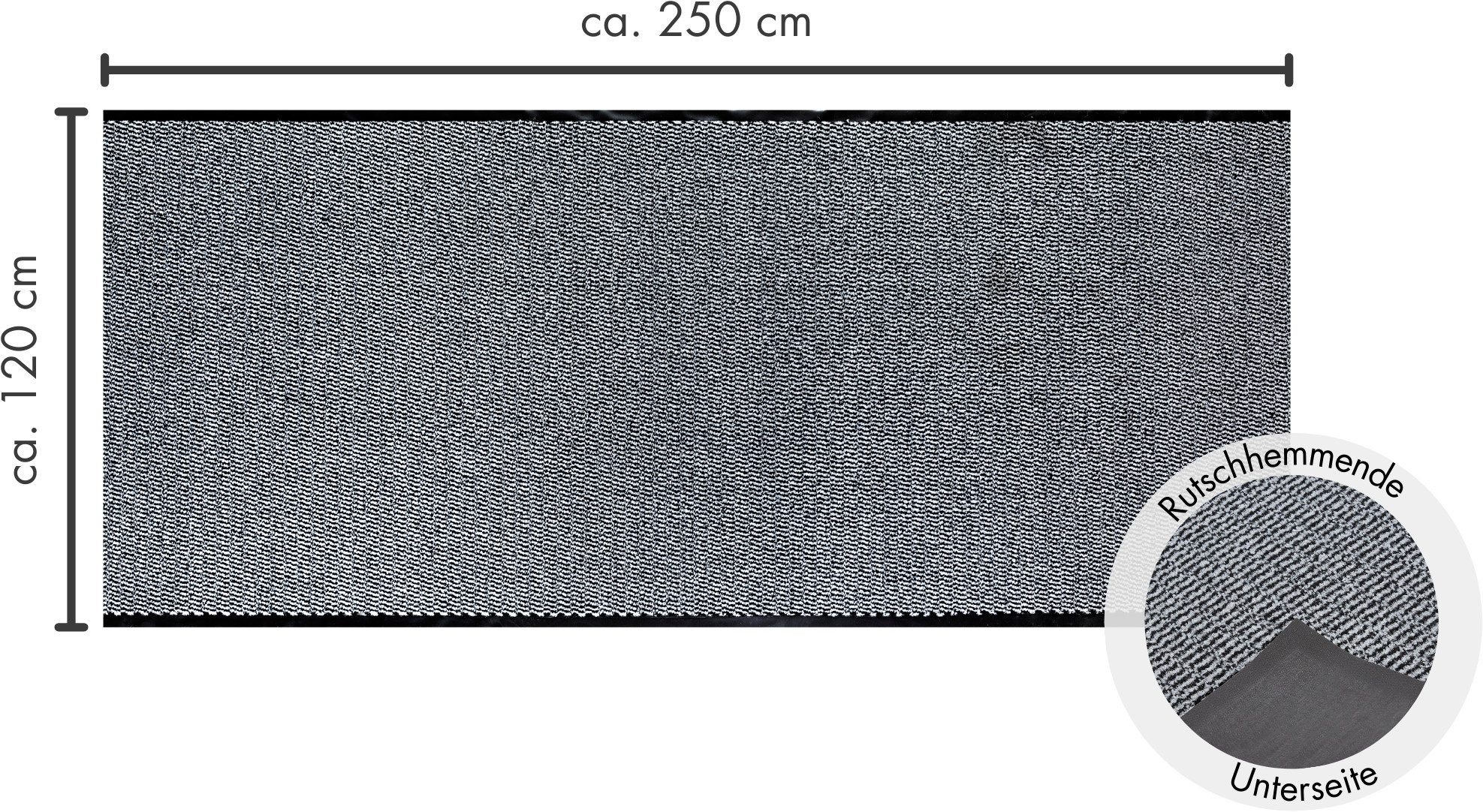Andiamo Fußmatte »Easy, Made in Netherlands«, rechteckig, 5 mm Höhe, Schmut günstig online kaufen