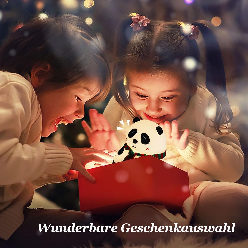 Jibenhome Nachttischlampe Panda Nachtlicht Baby Silikon günstig online kaufen