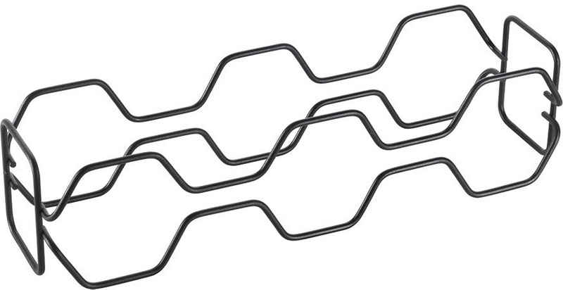 Metaltex Weinflaschenhalter Hexagon-5 Lava, (1-St), Metall, pulverbeschichtet