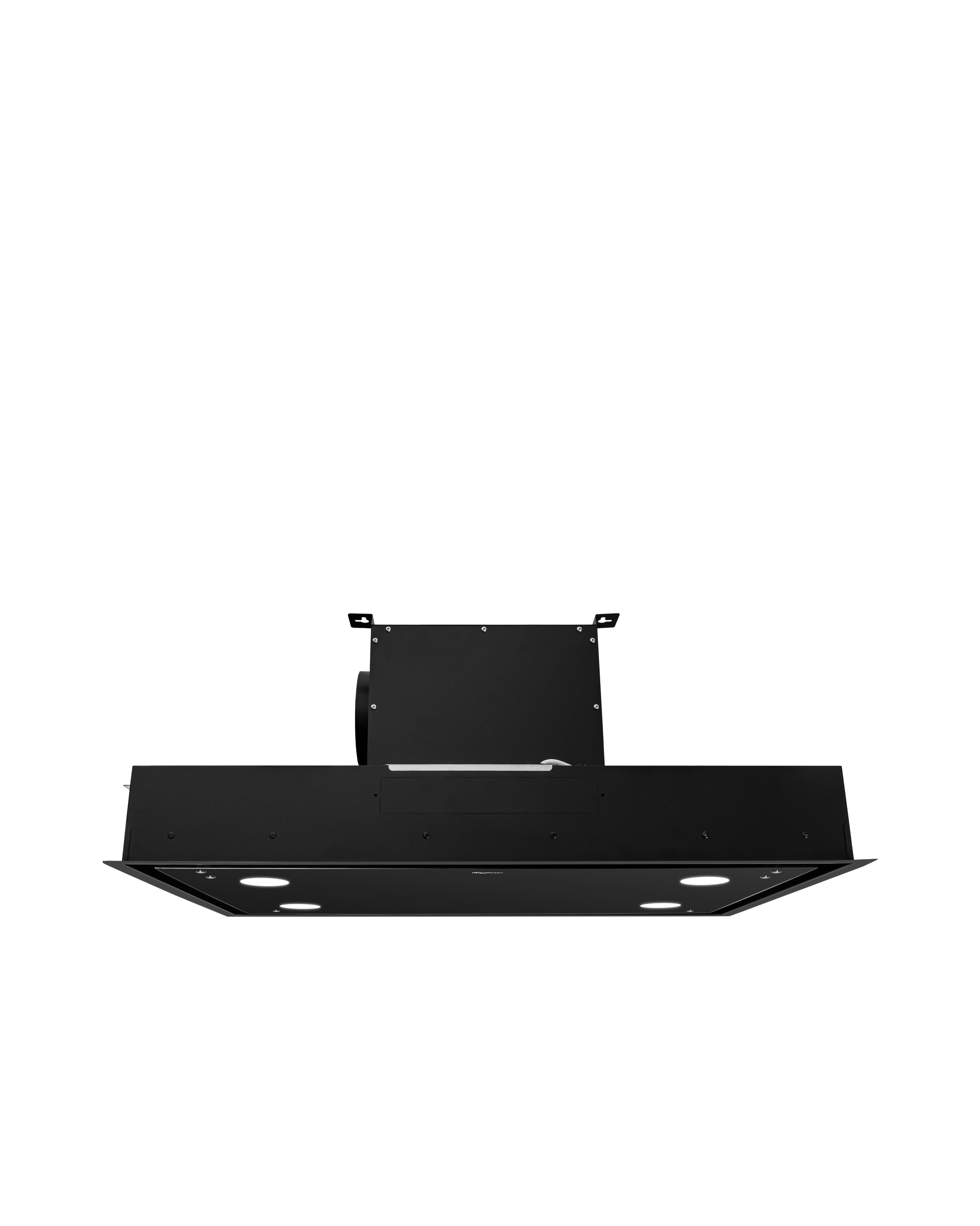 KAUFMANN Deckenhaube Tegmento 90 BL. Dunstabzugshaube 90 cm, 850m³/ h/ Schwarz Glas Tegmento 90 BL. Dunstabzugshaube 90 cm, 850m³/ h/ Schwarz Glas, Dunstabzugshaube 90 cm, 850m³/ h/ Schwarz Glas/ Ab-Umluft