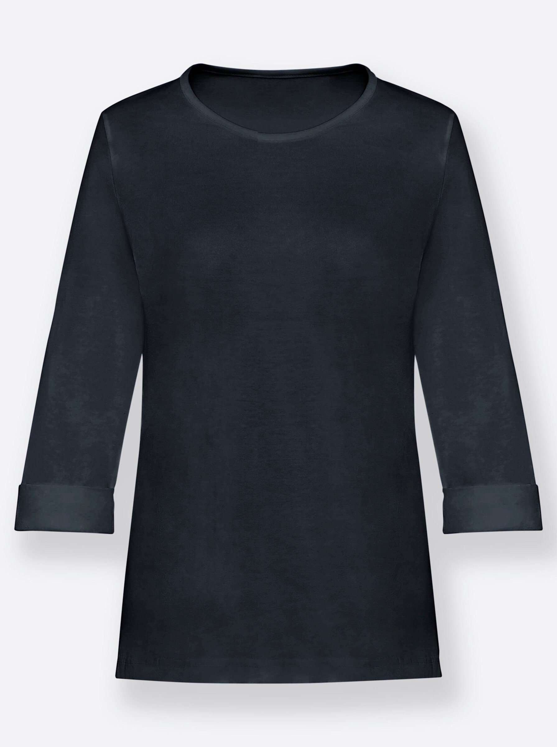 Sieh an! T-Shirt Rundhalsshirt günstig online kaufen