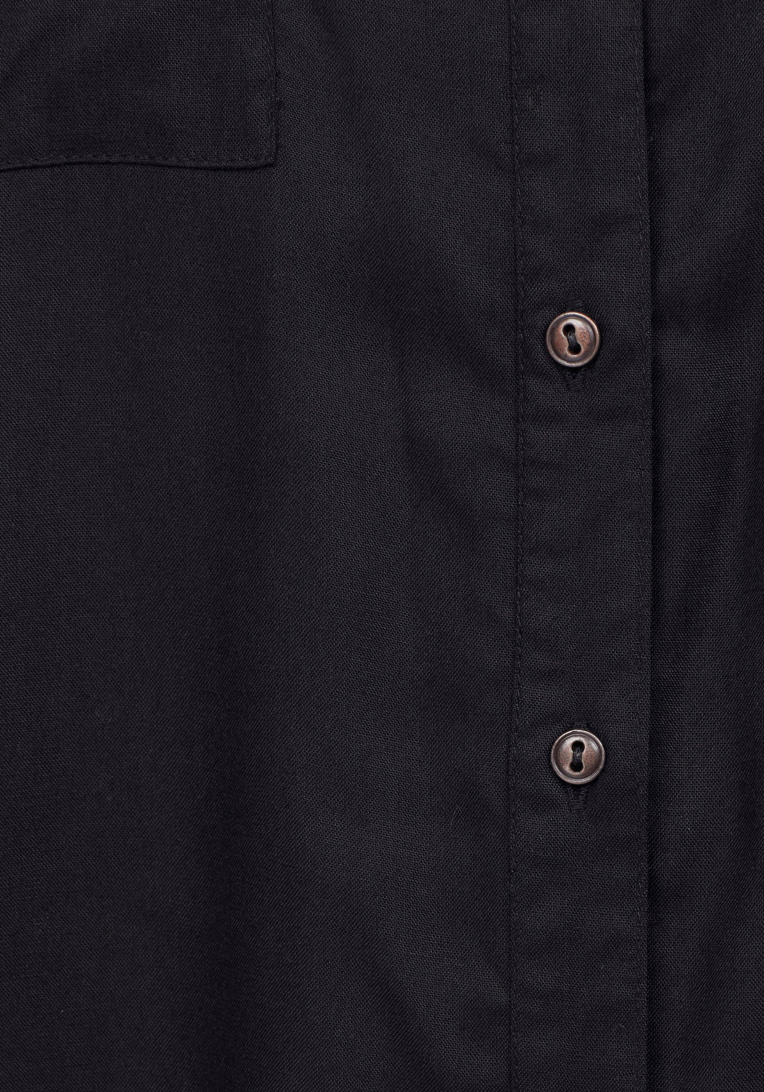 Boysen's Longbluse mit tiefen Seitenschlitzen