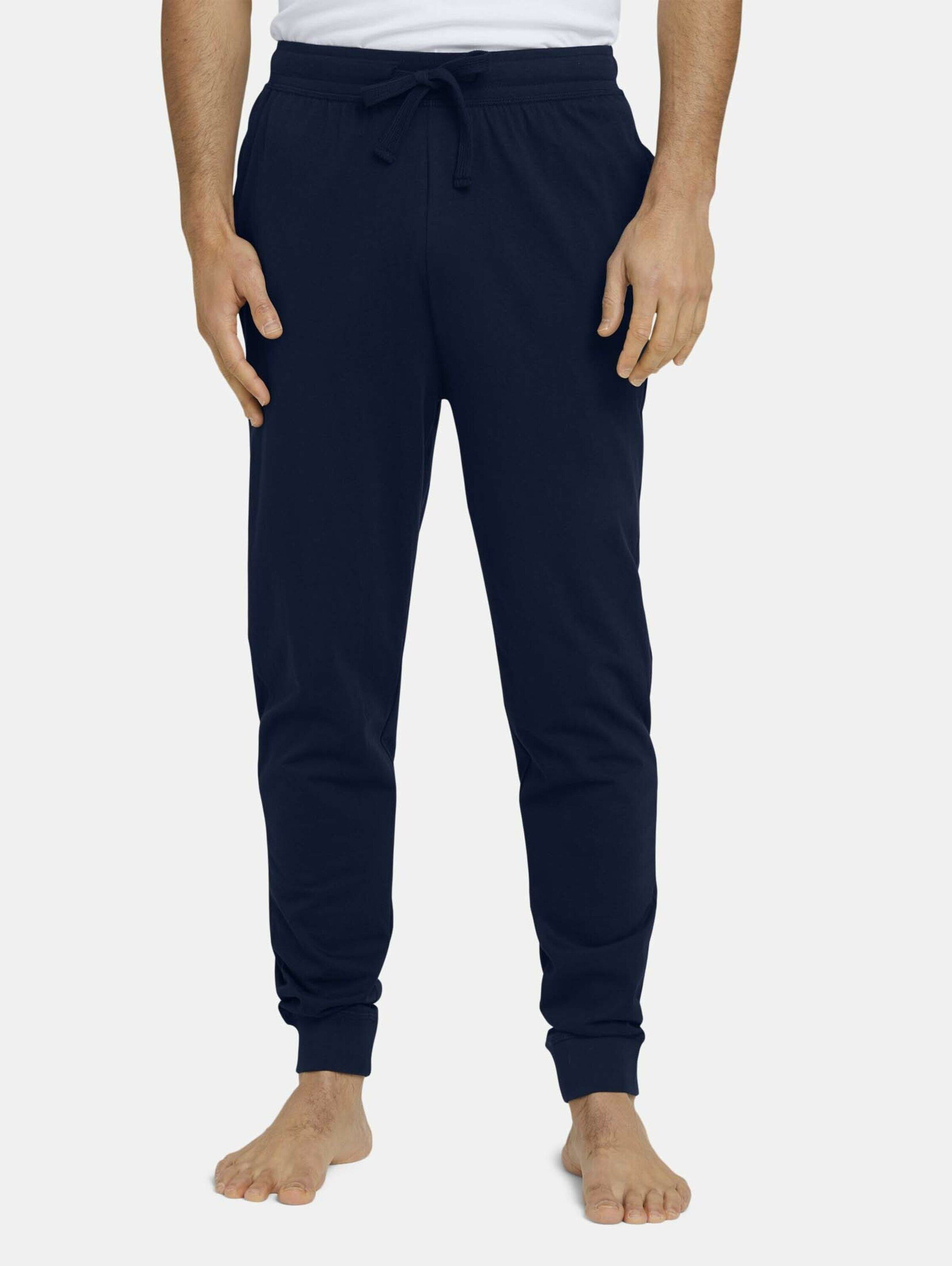 (1-tlg) TAILOR TOM blue-dark-solid Pyjamahose