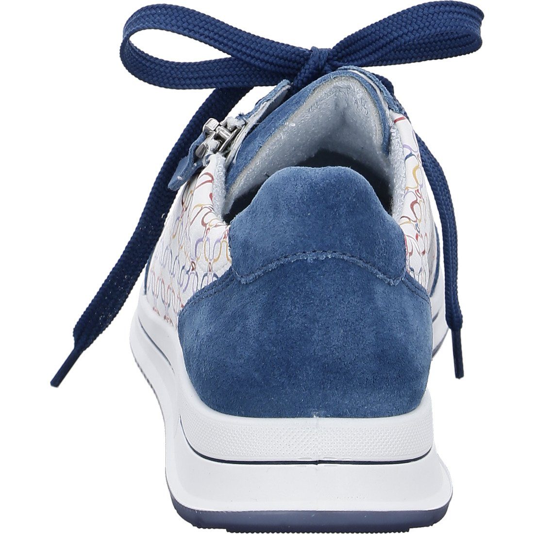 Glattleder Schuhe, Damen 044978 blau Osaka Sneaker Ara Sneaker Ara -