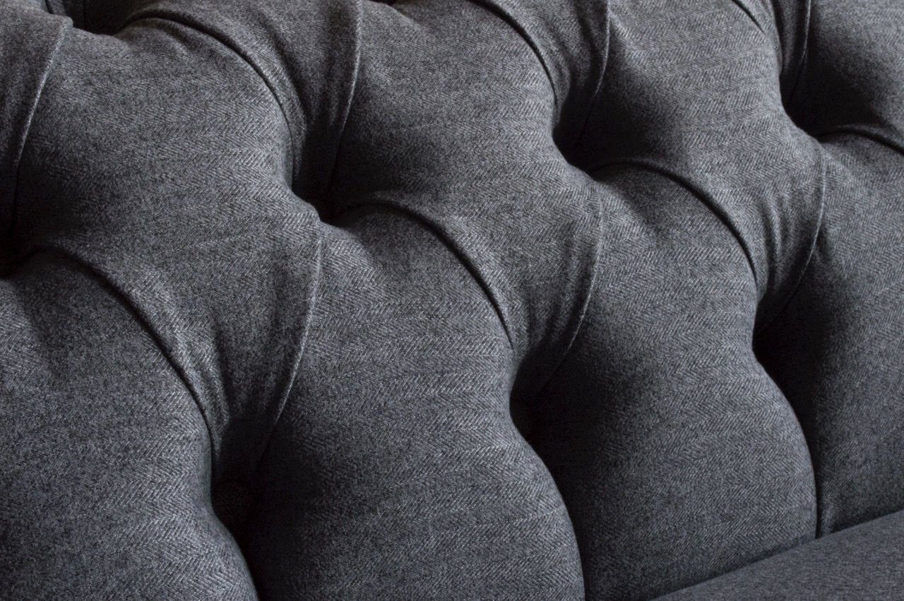 JVmoebel 3-Sitzer Klass Luxus Made Europe Polster Chesterfield Sofa in Couch Garnitur, Design