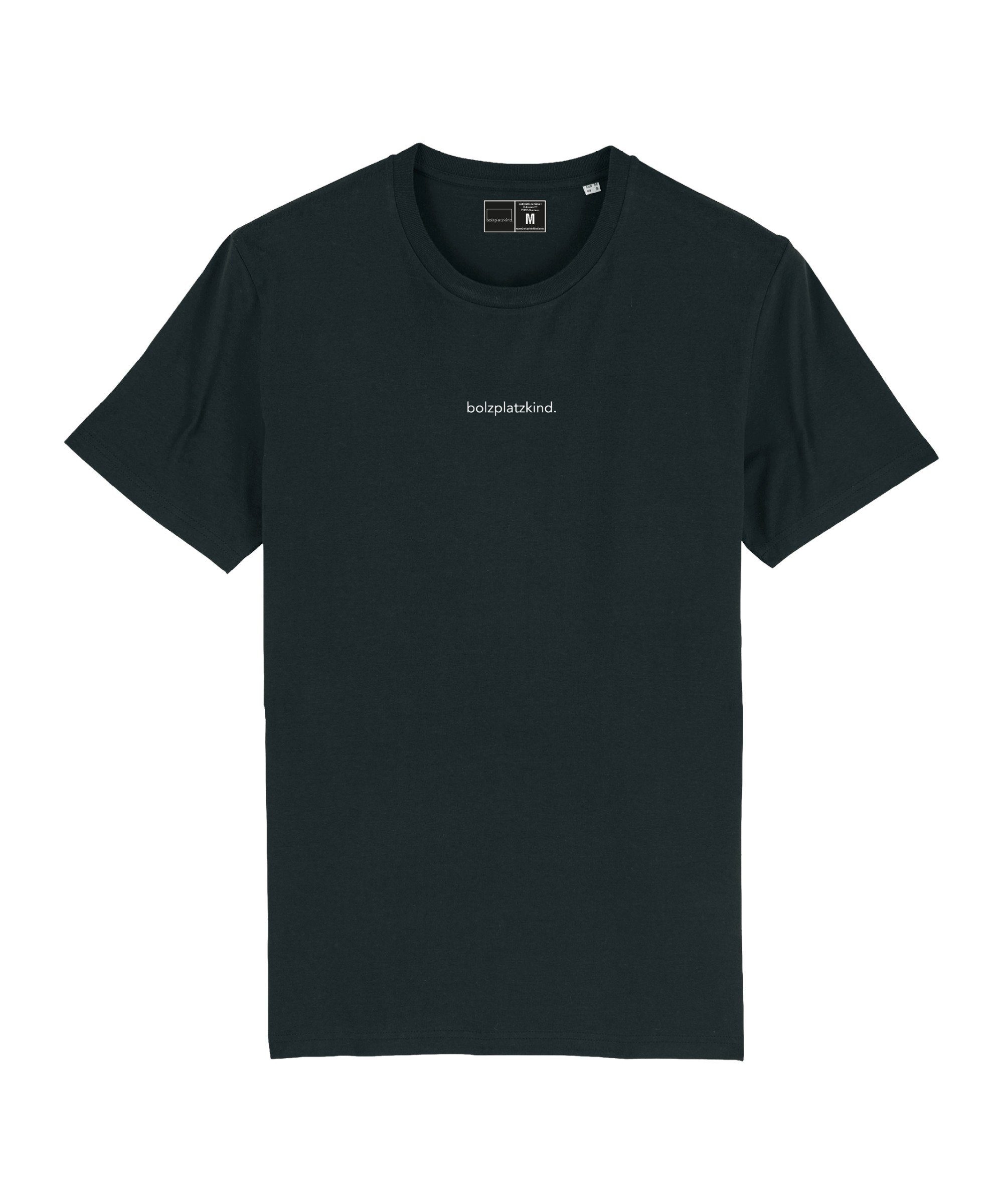 Bolzplatzkind T-Shirt "Friendly" T-Shirt Sand Nachhaltiges Produkt schwarz