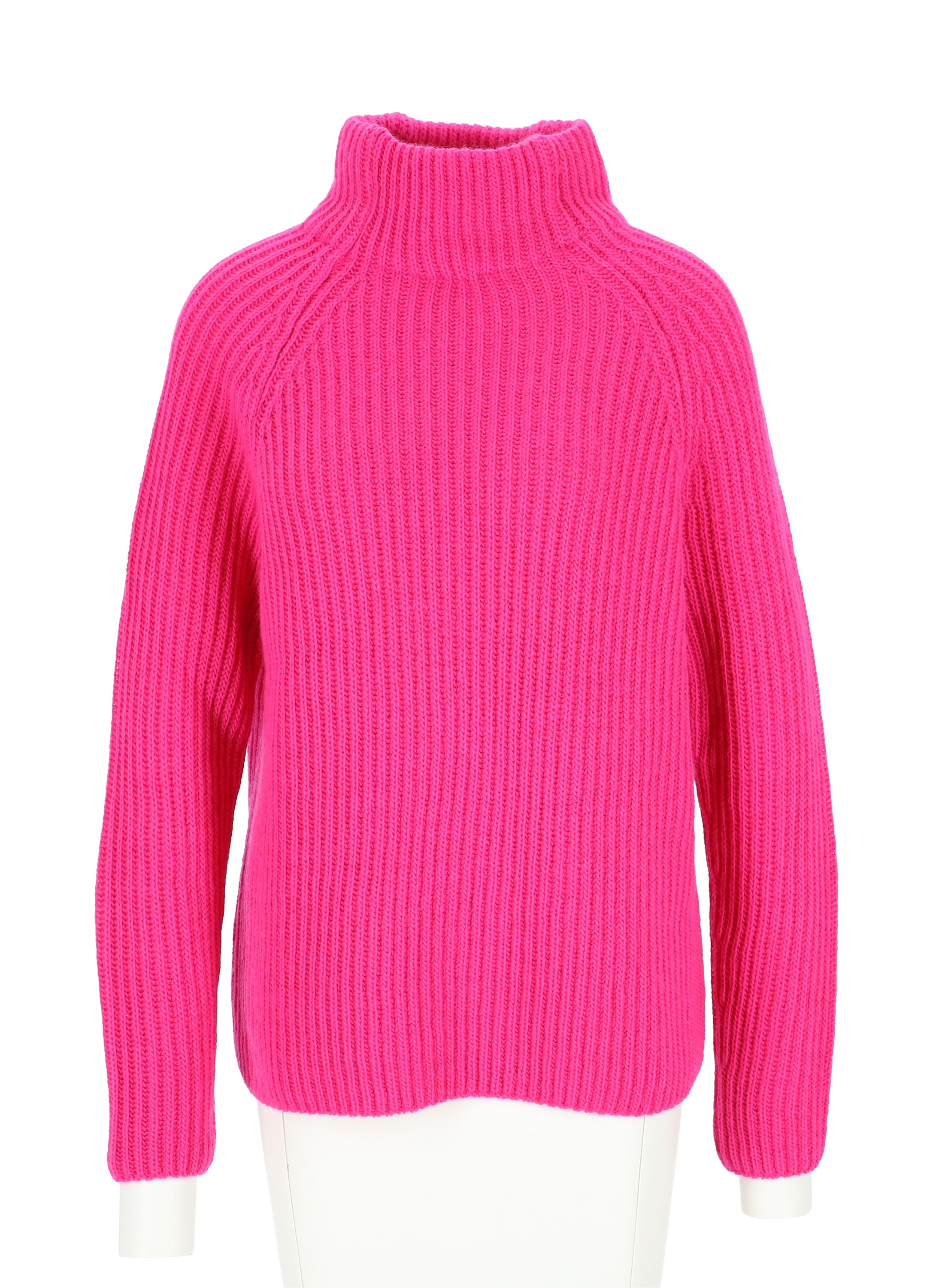 weicher Stehkragen Strickpullover Strickpullover halsüberkopf pink Accessoires Strickpullover mit