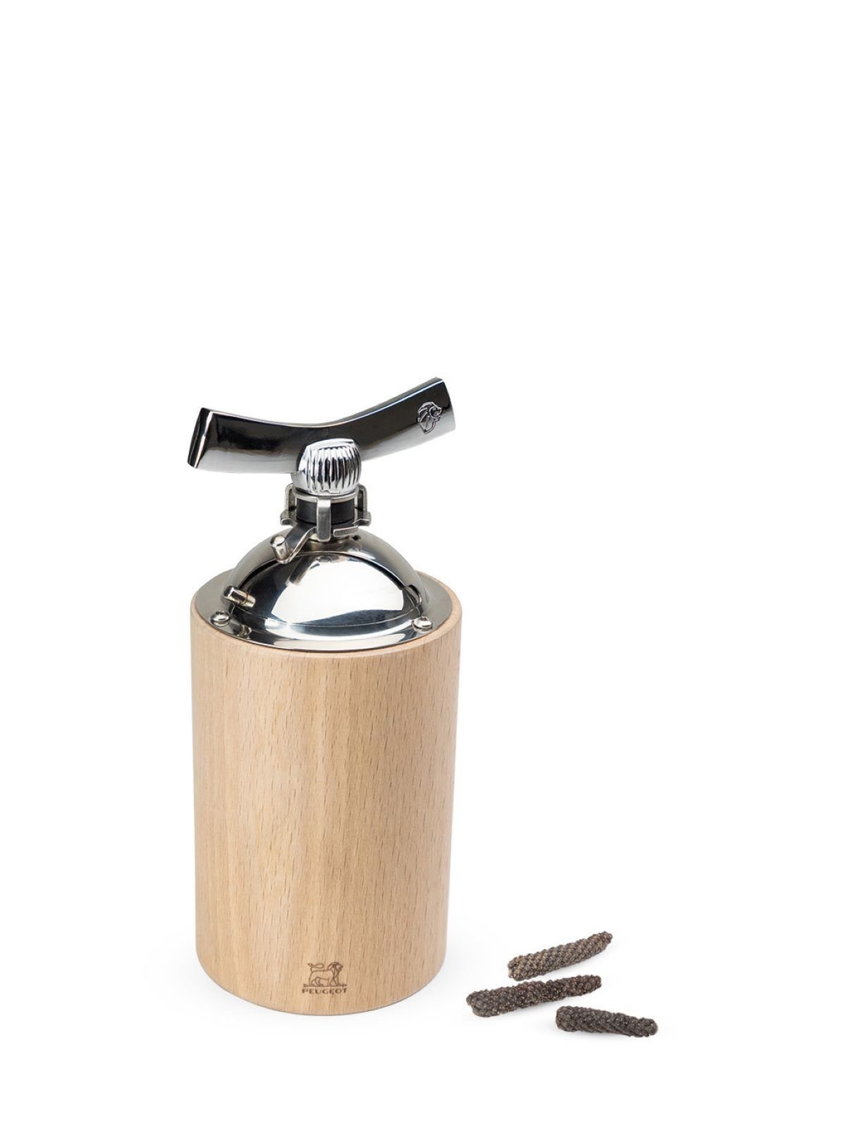 PEUGEOT Gewürzmühle Peugeot, Pfeffermühle / Gewürzmühle ISEN Holz 16 cm, (1 Stück)