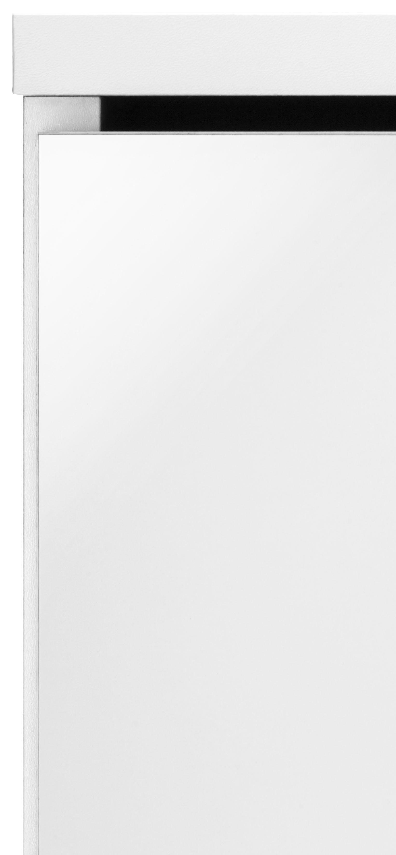 Flexi2 Seitenschrank wiho Küchen Glanz/weiß weiß