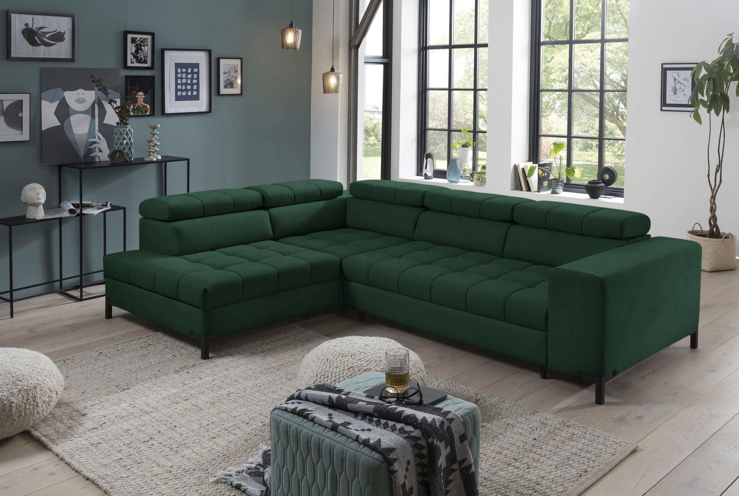 exxpo - sofa fashion Ecksofa Bocco, günstig online kaufen