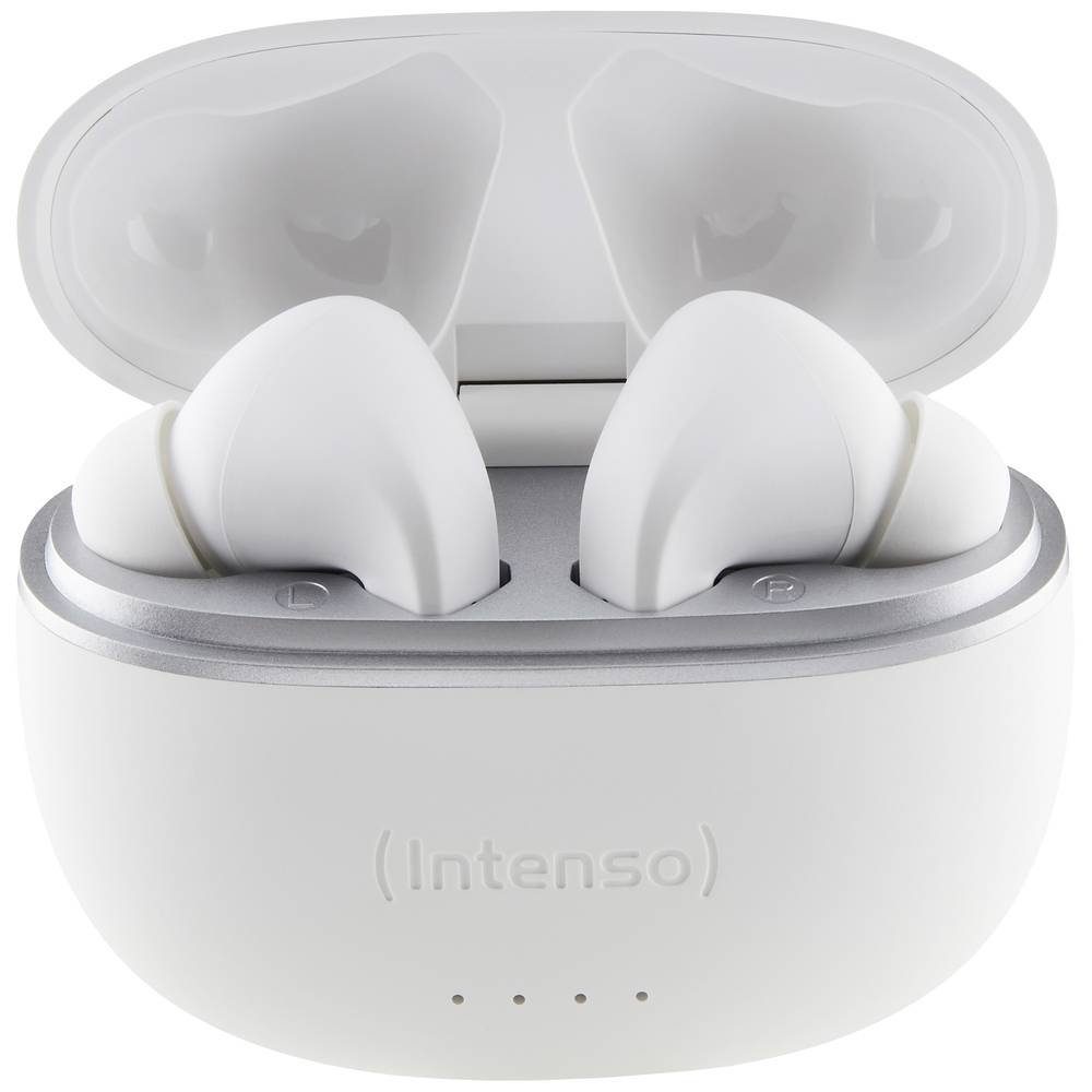Kopfhörer In Headset Ear Ladecase, Headset, Touch-Steuerung) (Batterieladeanzeige, Intenso