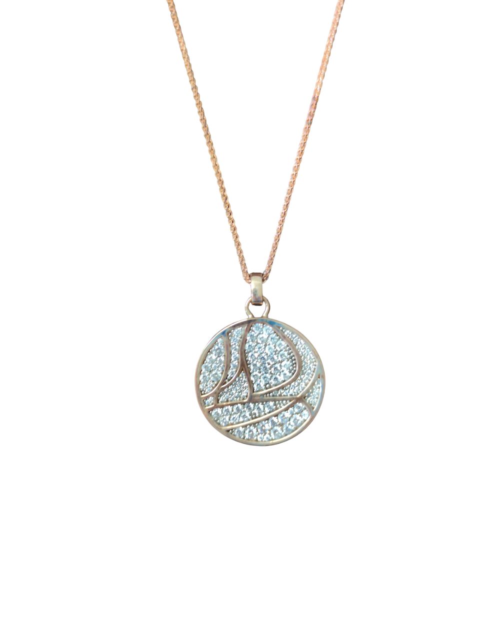 Esprit Collection Collier Adelphia Rosegold White Silber - ELNL93162B420