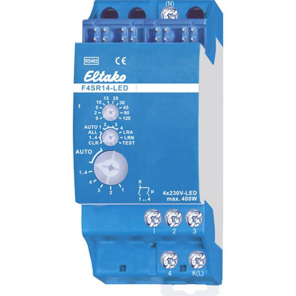 Eltako RS485-Bus-Aktor 4-Kanal-Stromstoß-Schaltrelais 30014076 Smart-Home-Steuerelement