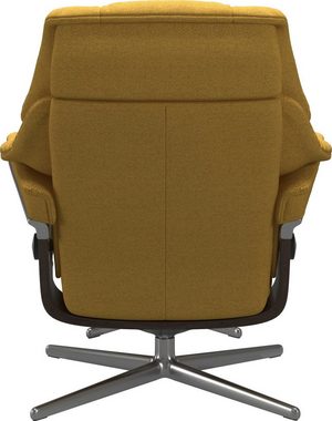 Stressless® Relaxsessel Reno, mit Cross Base, Größe S, M & L, Holzakzent Wenge