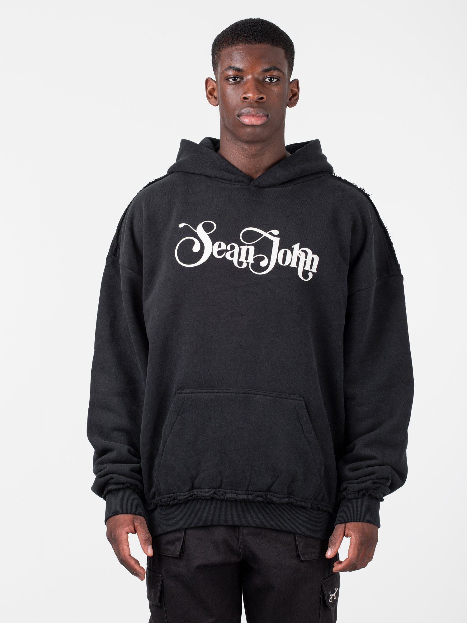 Sean John Hoodie Sean John Retro Logo Peached Hoodie