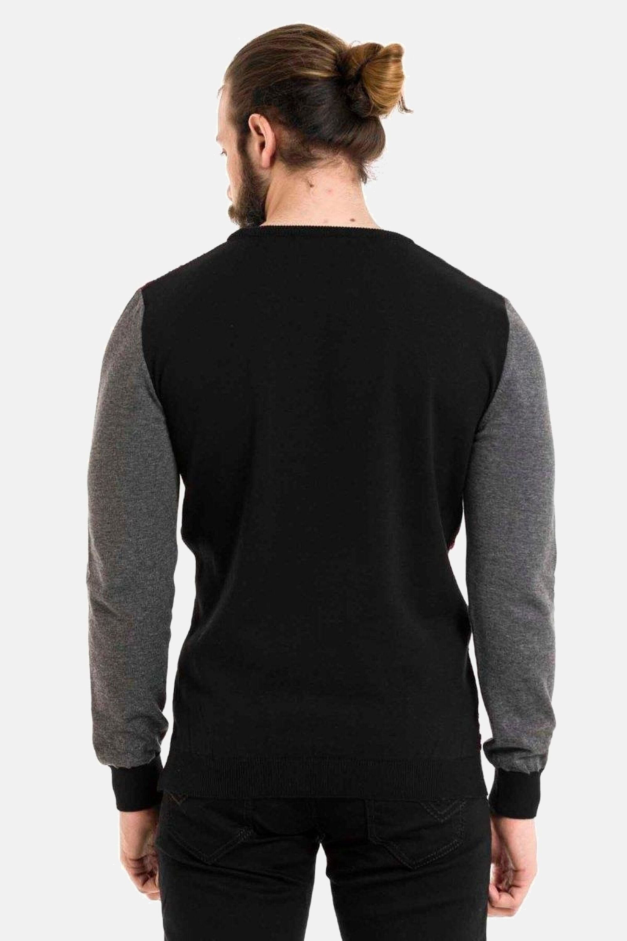Cipo & Baxx Rundhalspullover Pullover (1-tlg) im modernen Look, CP263 günstig online kaufen