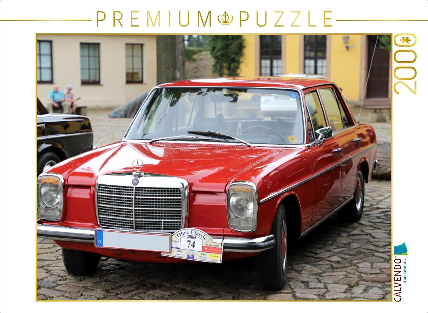 CALVENDO Puzzle CALVENDO Puzzle Mercedes Cabrio, Baujahr 1968 2000 Teile Lege-Größe 90 x 67 cm Foto-Puzzle Bild von Fotine, 2000 Puzzleteile