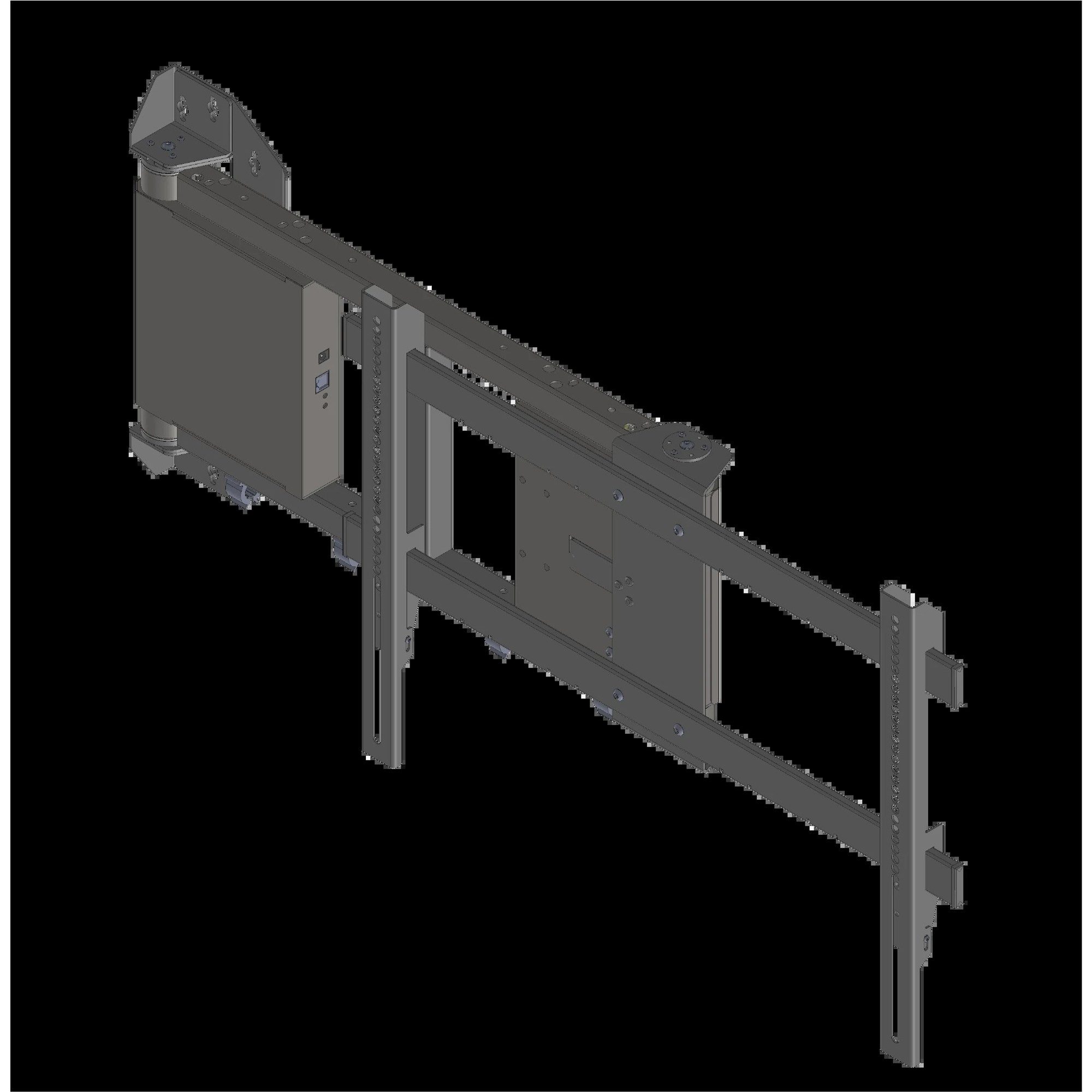 Xantron TV-Wandhalterung motorisierte für Monitore 40-75", elektrisch ausziehbar, PREMIUM-OTW, (bis 75 Zoll)