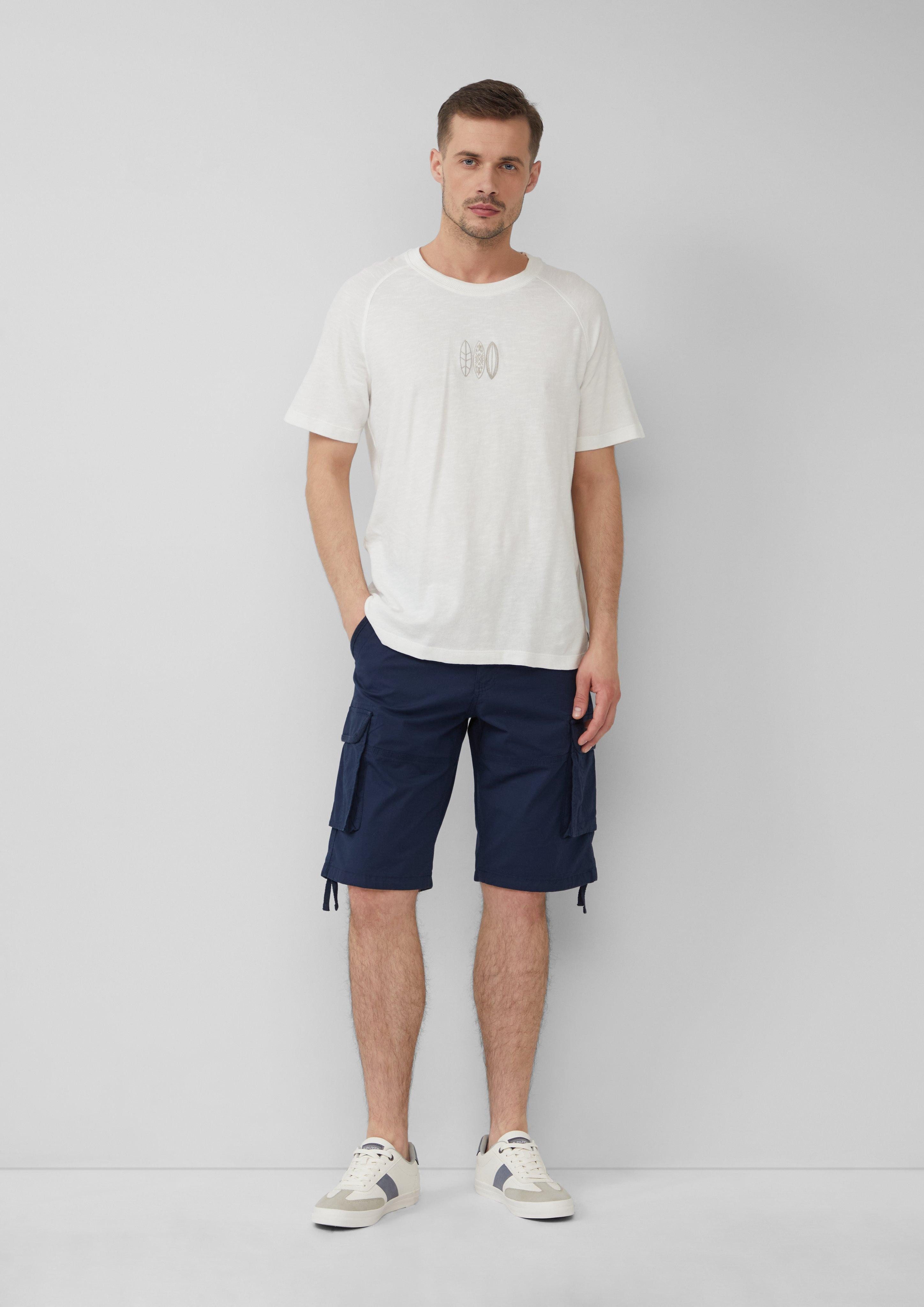 s.Oliver Bermudas File: Cargo-Bermuda im Relaxed günstig online kaufen