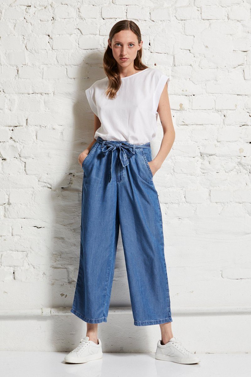 wunderwerk Ankle-Jeans TENCEL denim culotte