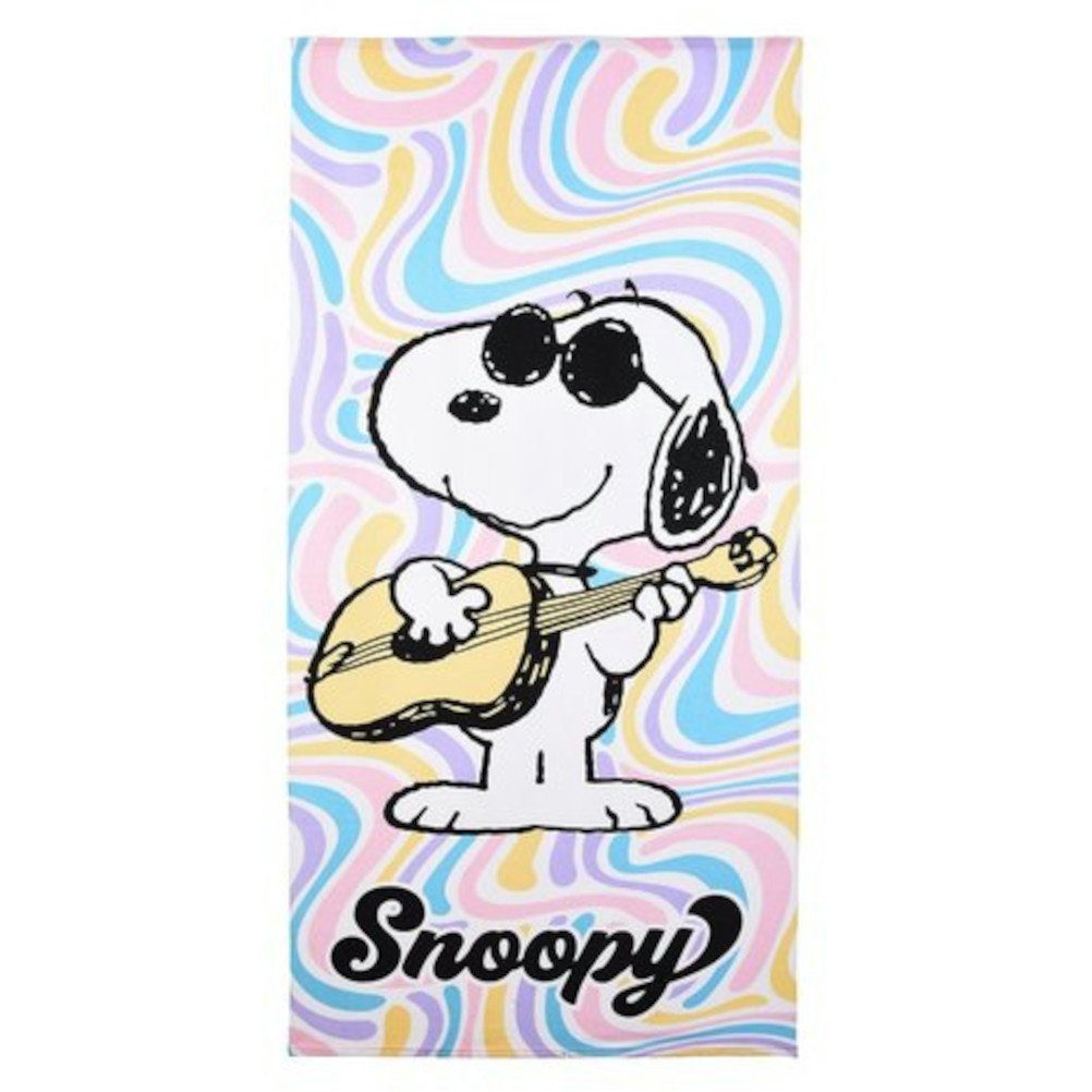 Sun City Badetuch Peanuts Snoopy Handtuch (1-St) Strandtuch cm, x 70 140 Duschtuch