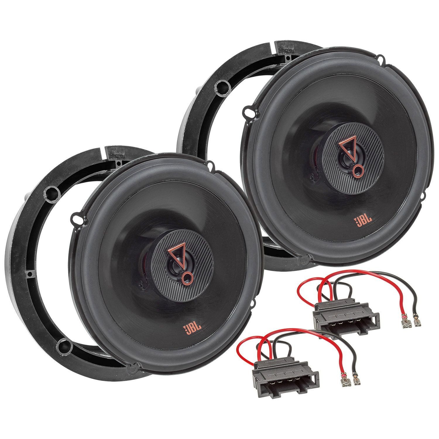 tomzz Audio JBL Stage3 627F Set passt für VW Golf 4 IV Passat 3BG Polo New Beetle Auto-Lautsprecher