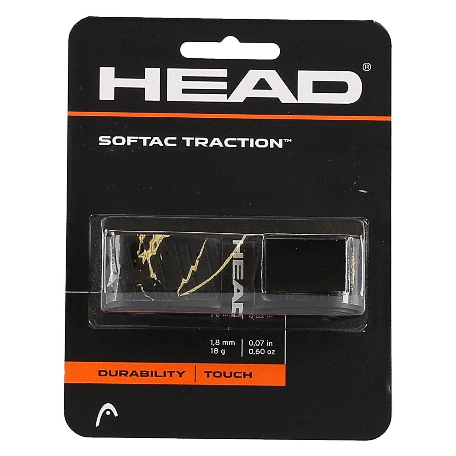 Head Griffband Basisband Softac Traction 1.8mm schwarz