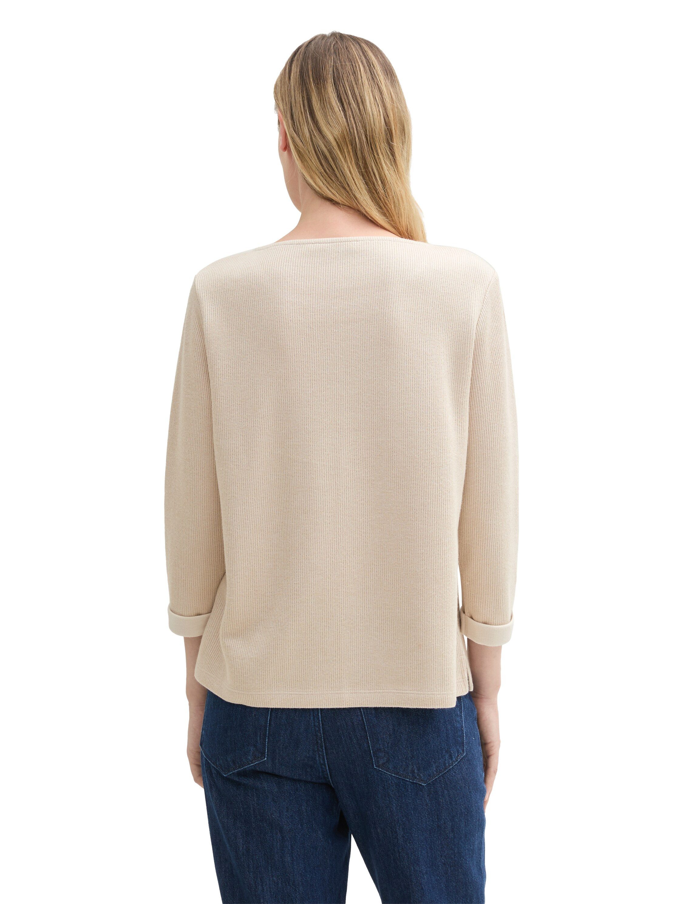 TOM TAILOR Sweatshirt in Melange Optik günstig online kaufen