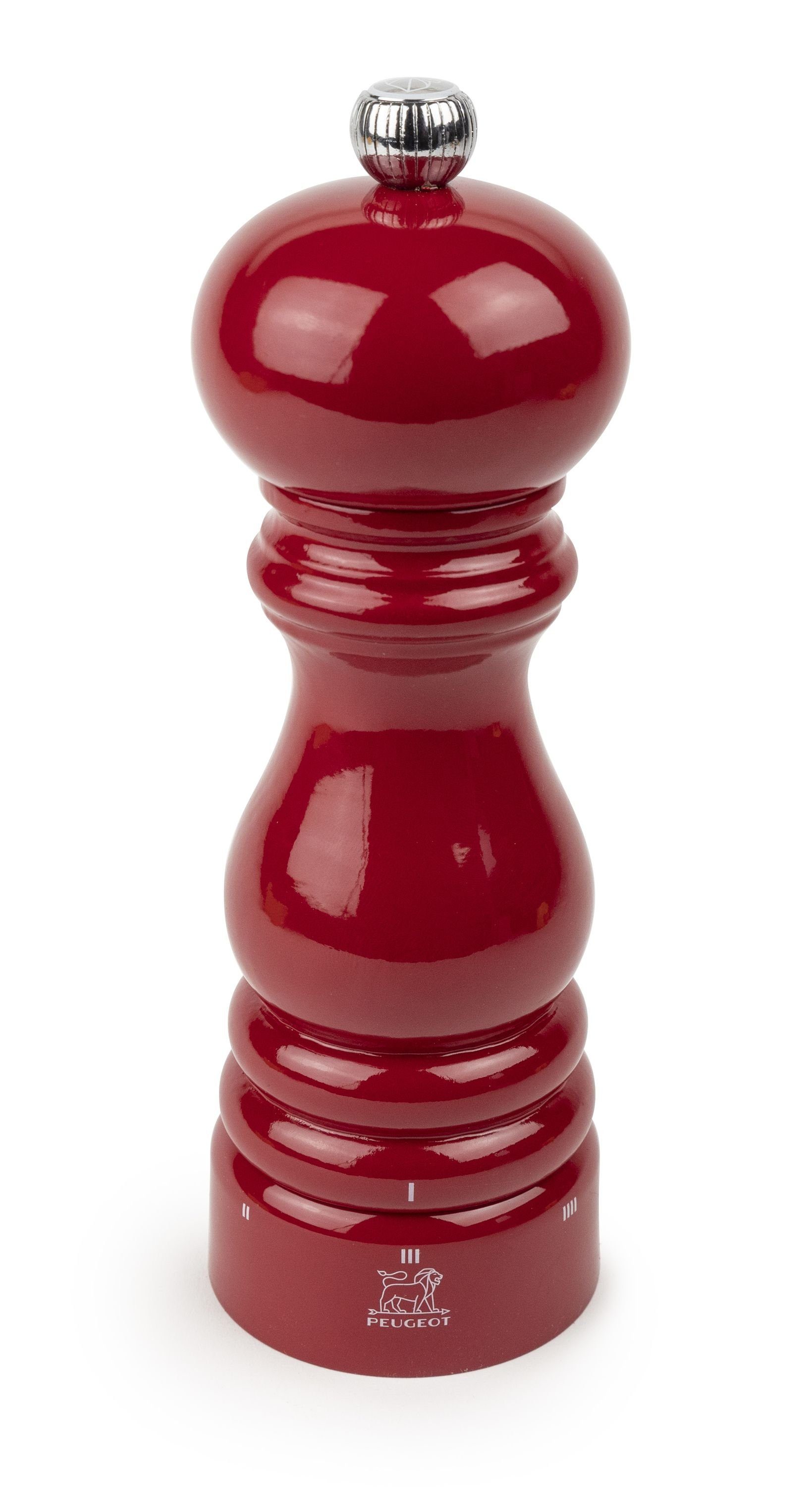 PEUGEOT Gewürzstreuer PEUGEOT Salzmühle PARIS DH 5.50x18 cm rot