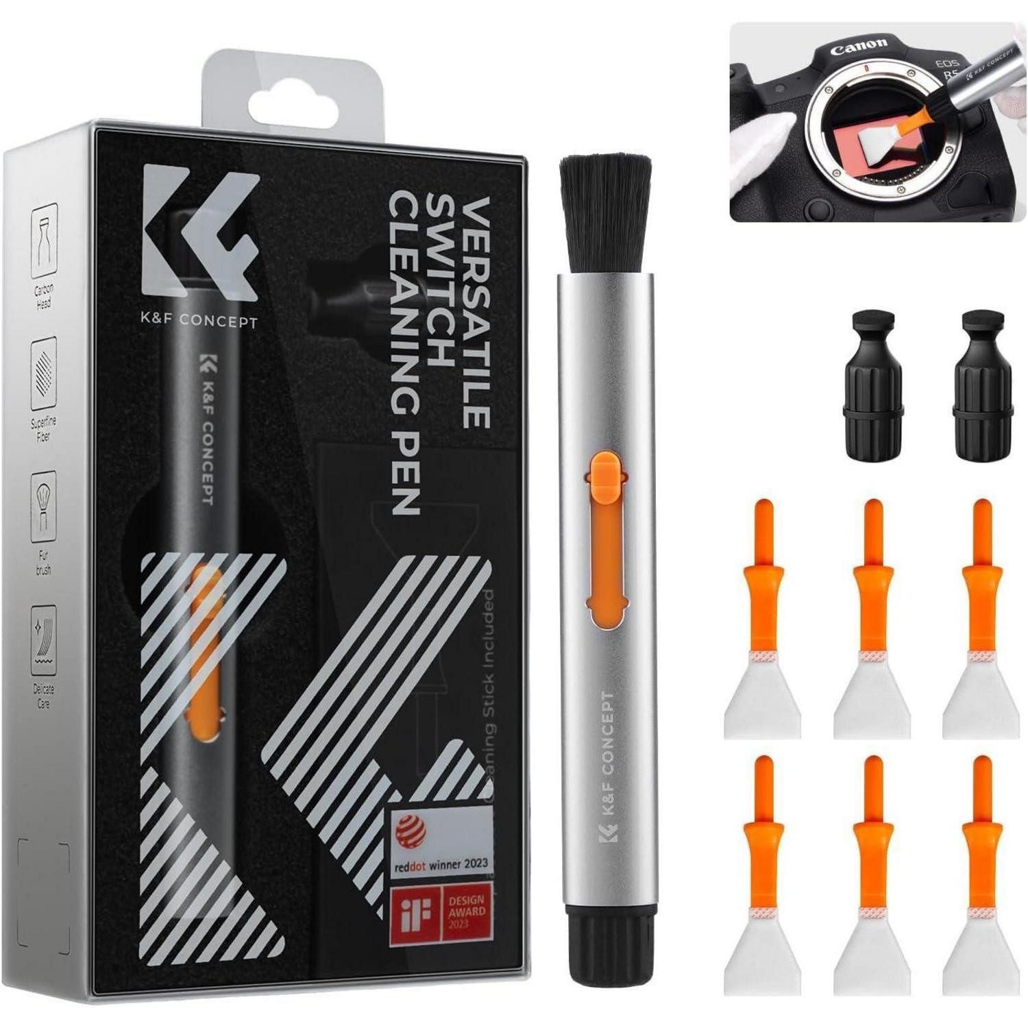LuxusKollektion Reinigungsstift Reinigungsstift APSC Swab Carbonspitze DSLR 16mm Sensor Swabs