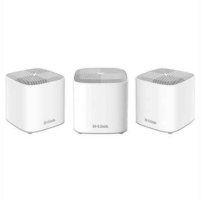 D-Link COVR‑X1863 AX1800 Dual Band Whole Home Mesh Wi‑Fi 6 System, 3er Set WLAN-Repeater