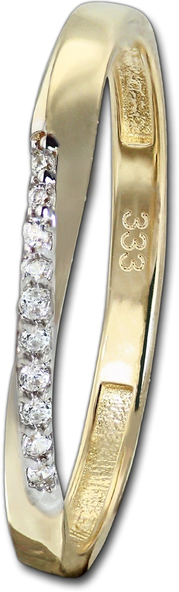 GoldDream Goldring GoldDream Ring Damen Gr. 58 Swing 8K, Damen Ring Echtgol günstig online kaufen