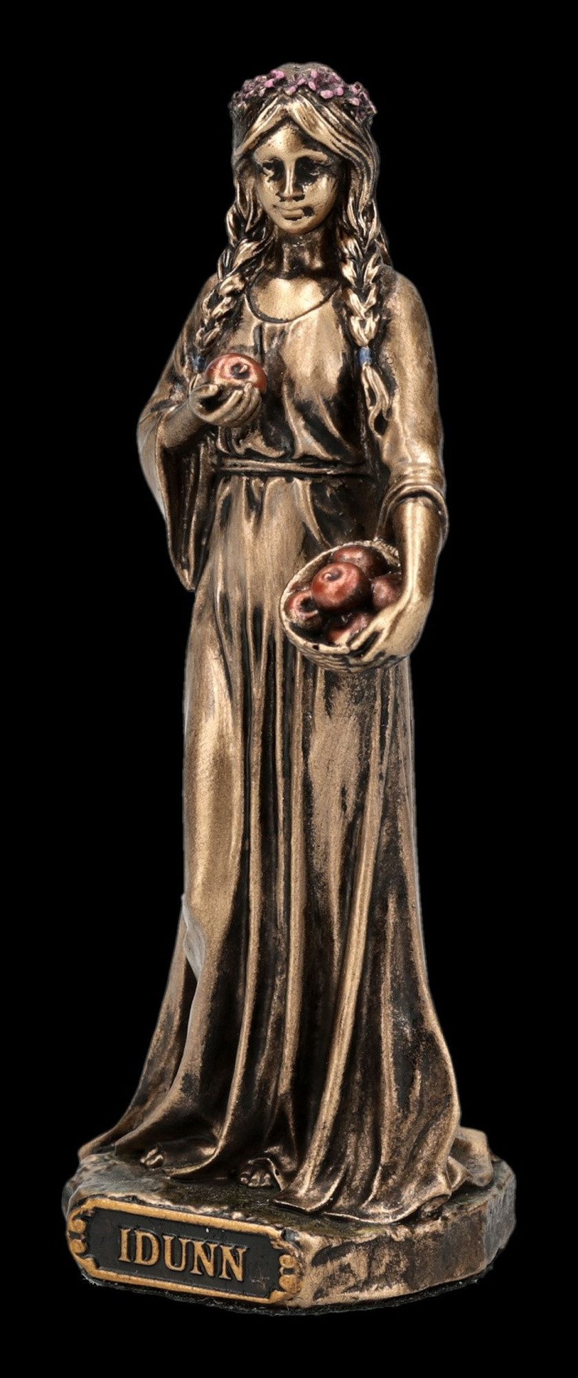 Figuren Shop GmbH Dekofigur Idun Figur – Germanische Göttin Statue Sammlerfigur Mythologie Deko