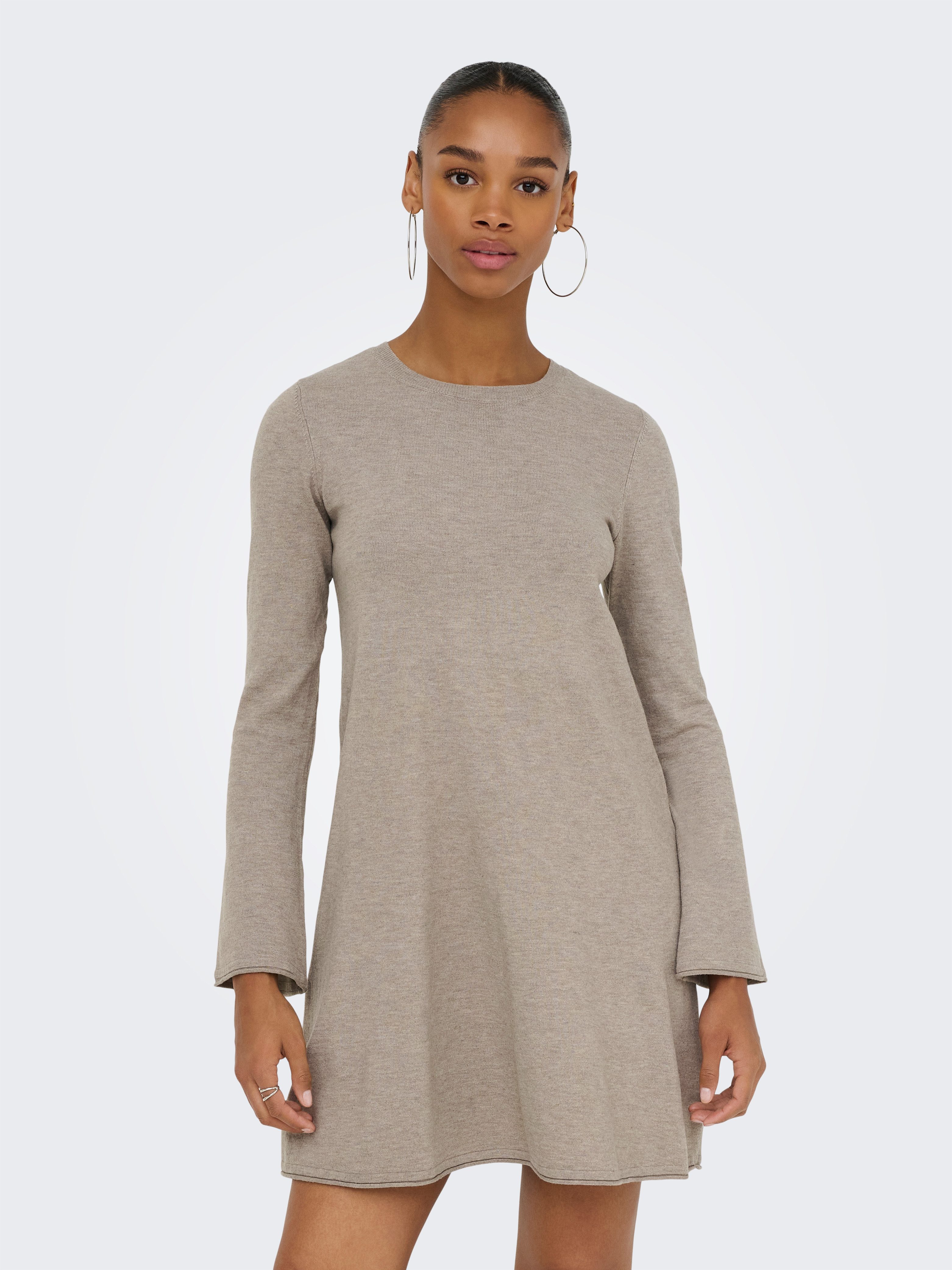 ONLY Midikleid ONLAMALIO LIFE LS ONECK günstig online kaufen