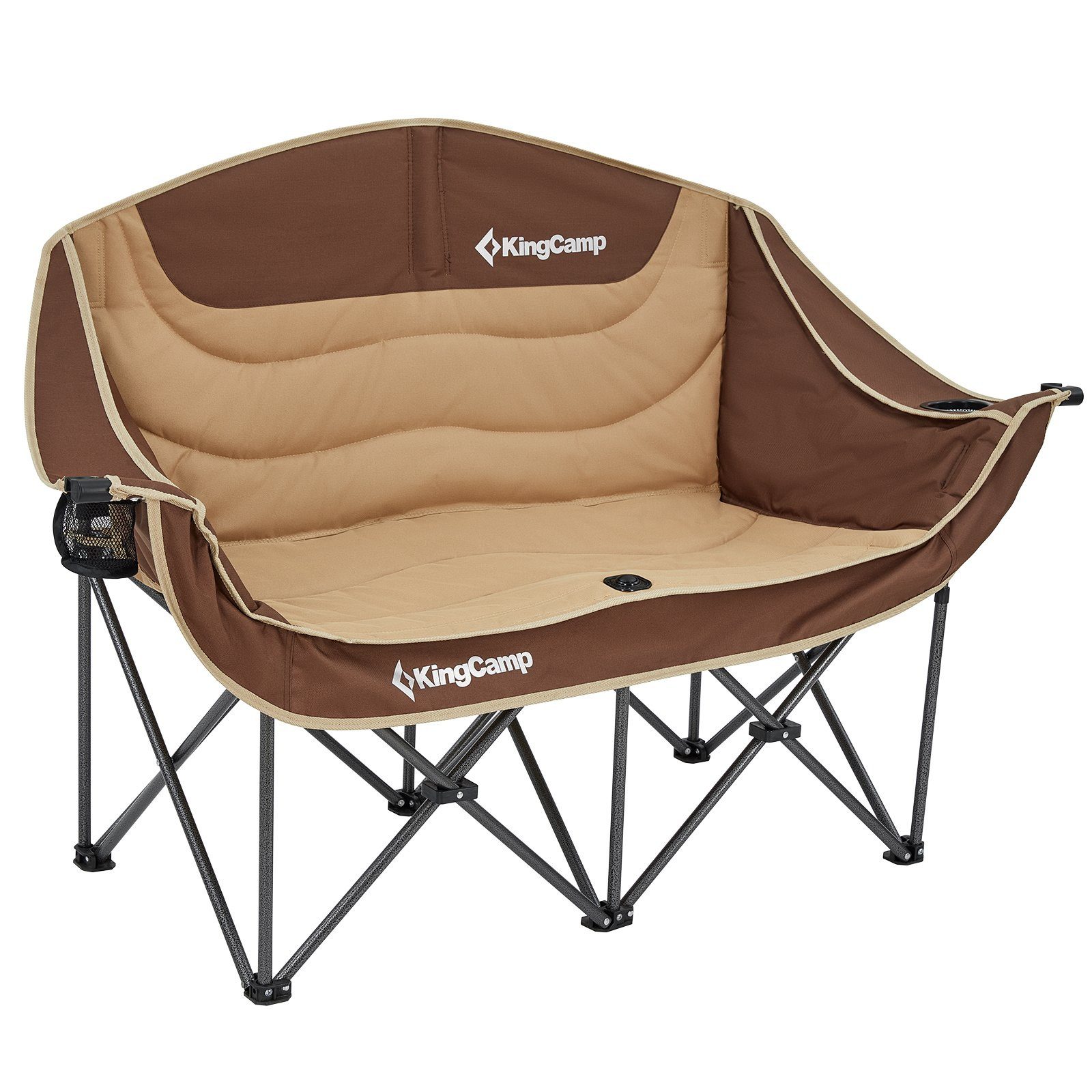 KingCamp Campingstuhl Camping Sofa Duo Deluxe Doppel - Lounge 2Personen