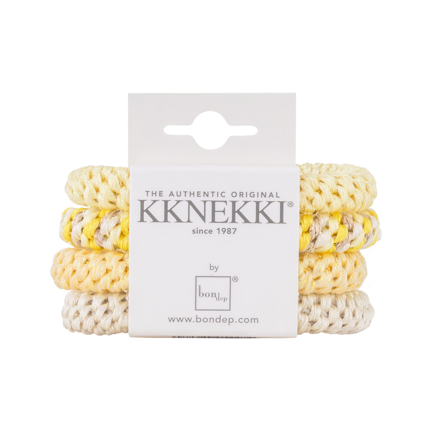 KKNEKKI Haargummi Original Hair Ties - 4er Bundle