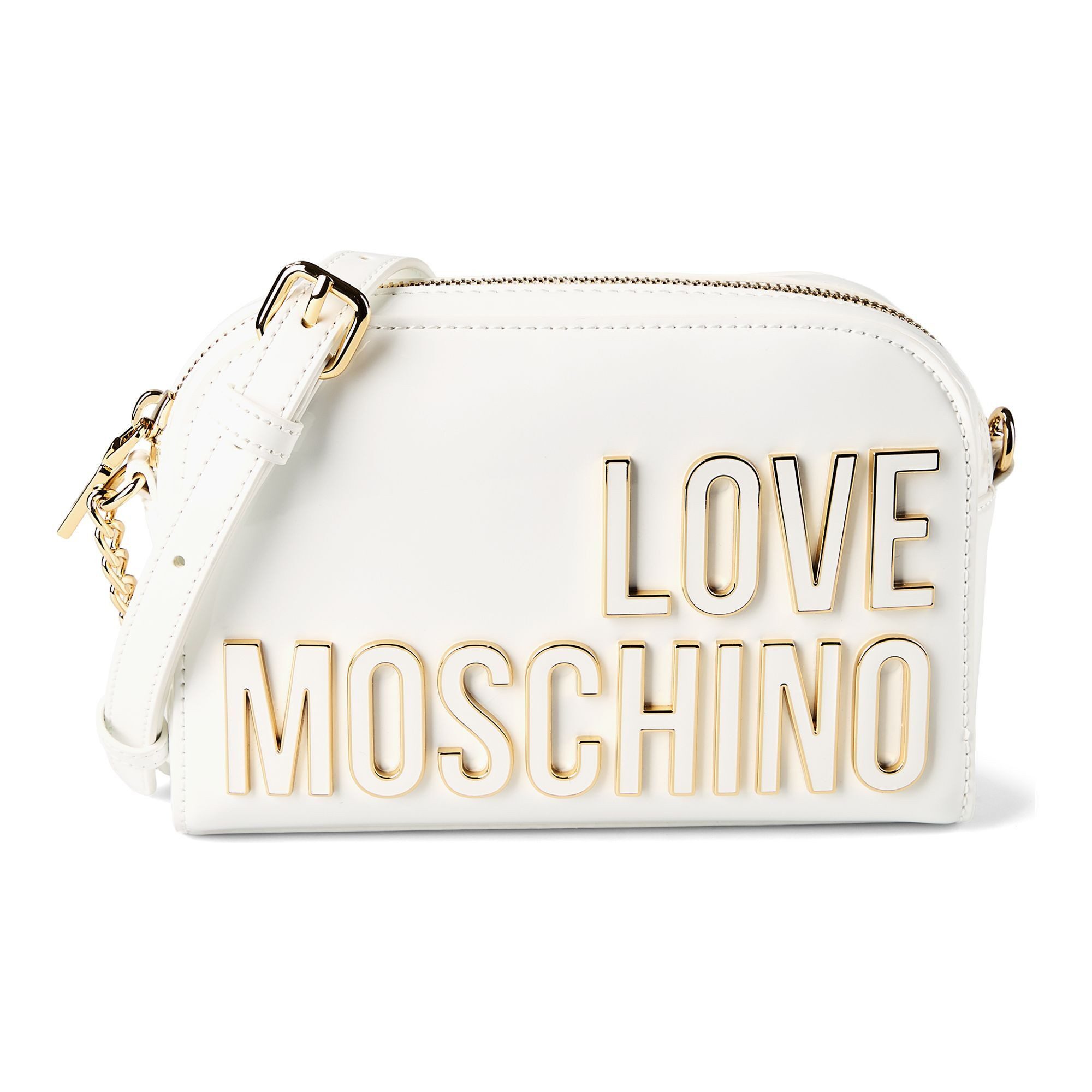 LOVE MOSCHINO Umhängetasche Enameled Logo, Polyurethan