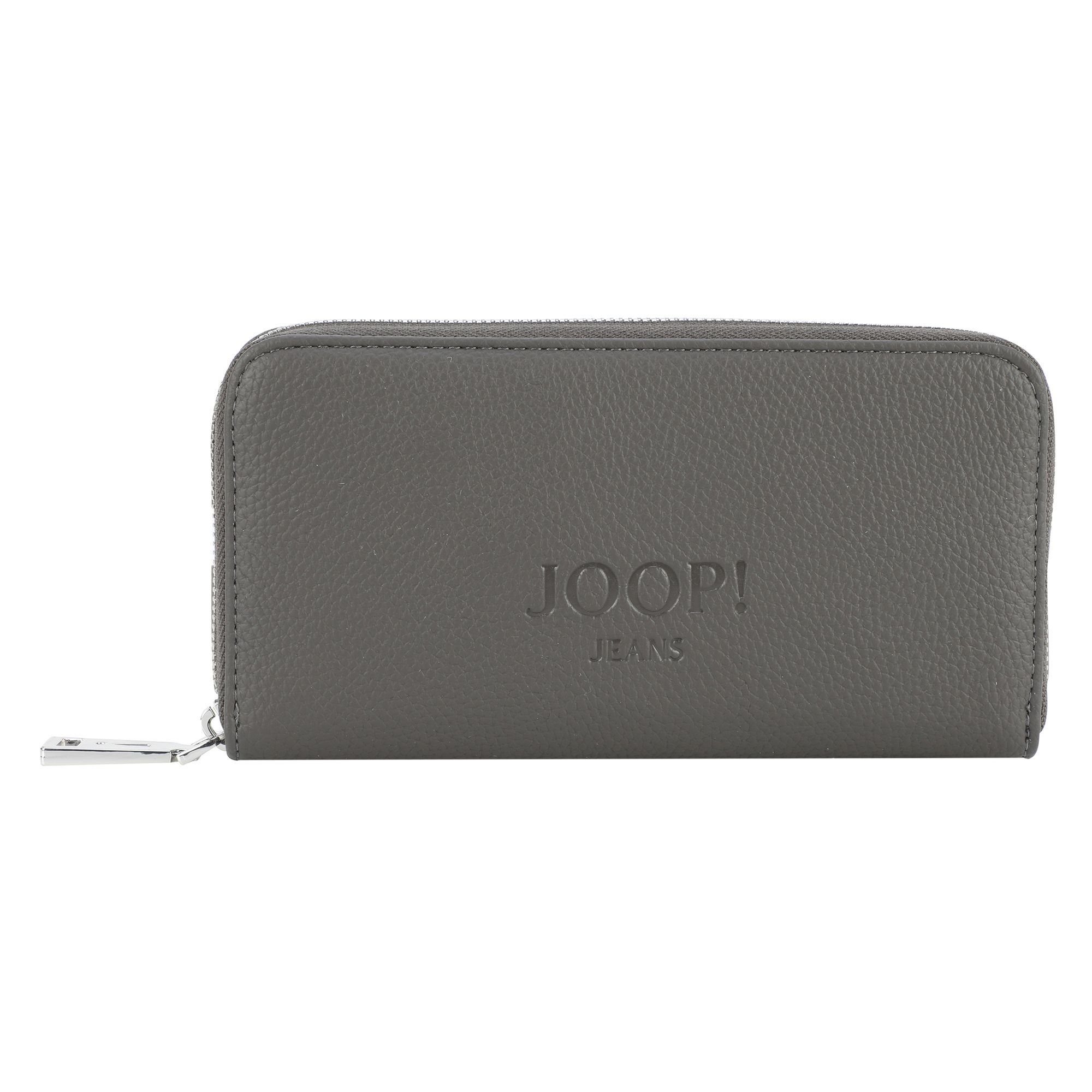 Joop! Joop Jeans Geldbörse Lettera 1.0, Polyurethan darkgrey