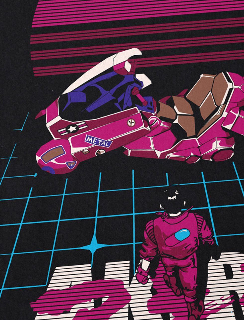 style3 T-Shirt Neo Tokyo Night Ride akira manga anime cosplay japan günstig online kaufen
