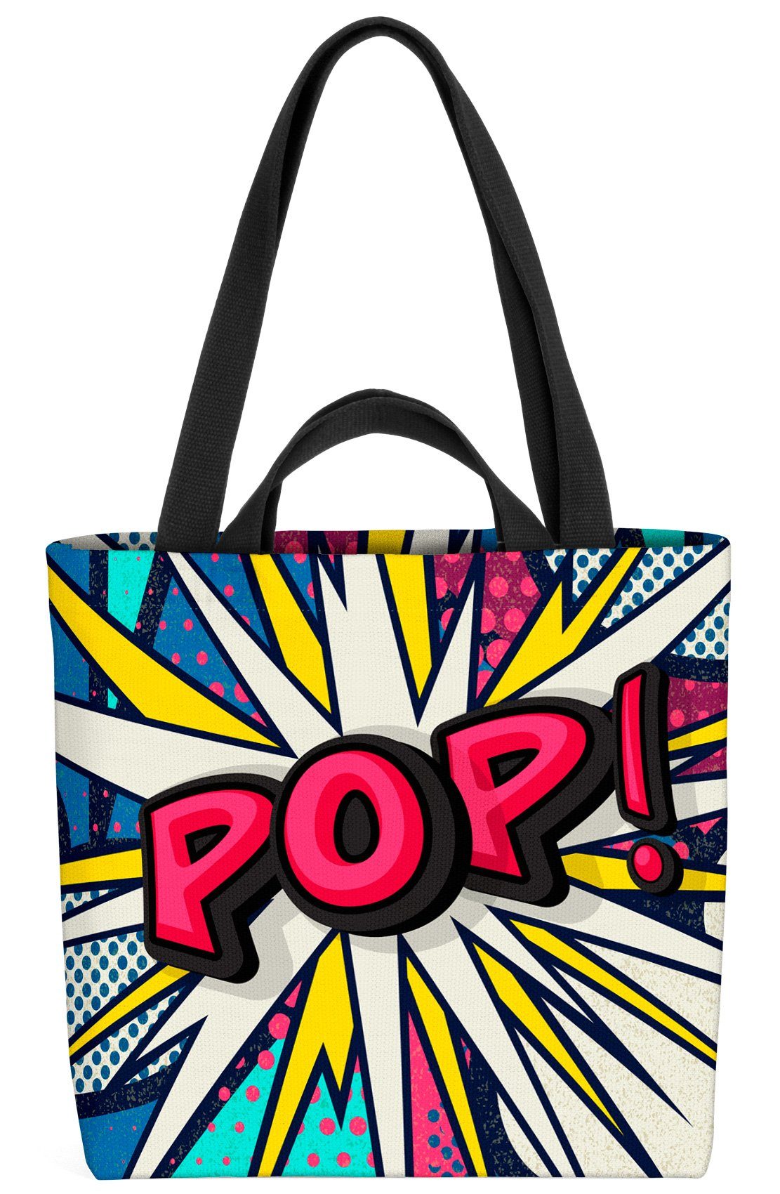 VOID Henkeltasche (1-tlg), Pop! Wandbild Pop Kunstwerk Comic Art Superhelden Dekora Retro Poster