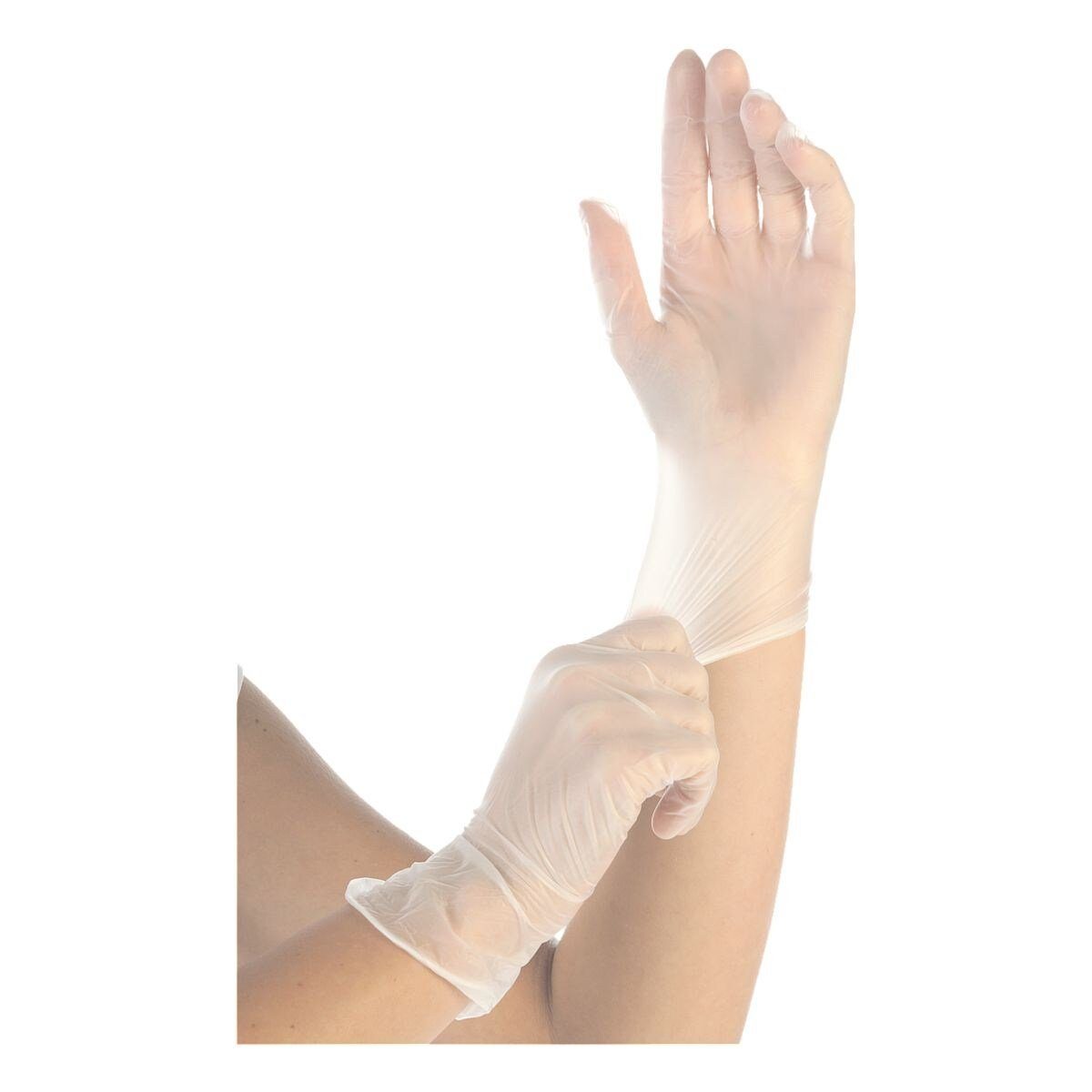 Franz Mensch Einweghandschuhe Classic (100-St) 100 Stck./ Pack, gepudert