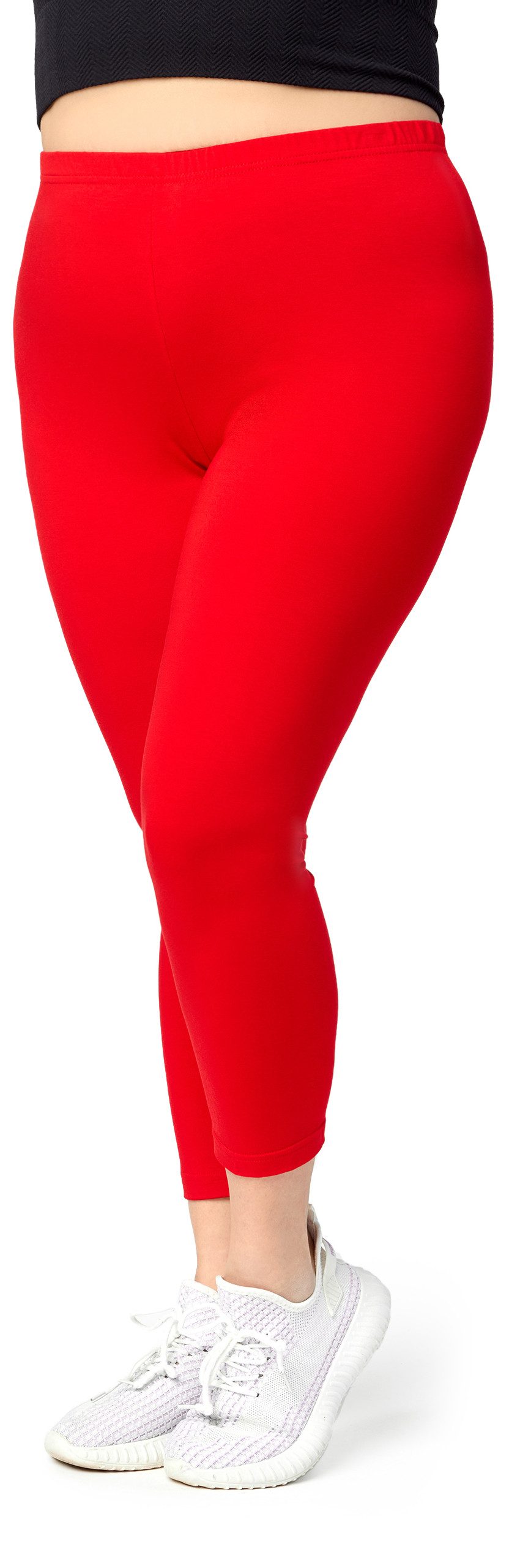 Merry Style Leggings Große Größen Damen 3/4 Länge aus Viskose MS10-449 (1-t günstig online kaufen