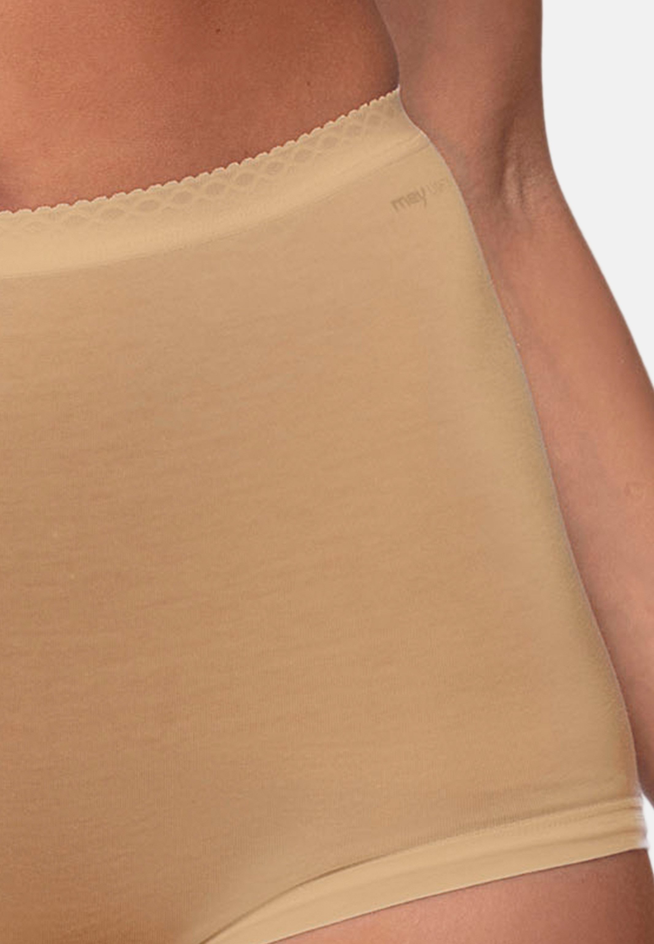 Mey Panty 2er Pack Lights (Spar-Set, 2-St) Panty - Baumwolle - Baumwolleinsatz auf der Schrittinnenseite