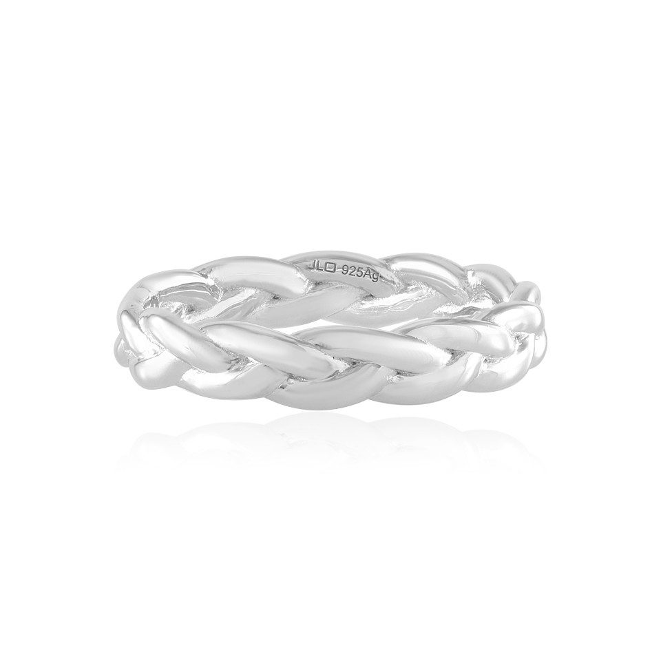 Cavill Silberring Geflochtener Sterling Silber Ring günstig online kaufen