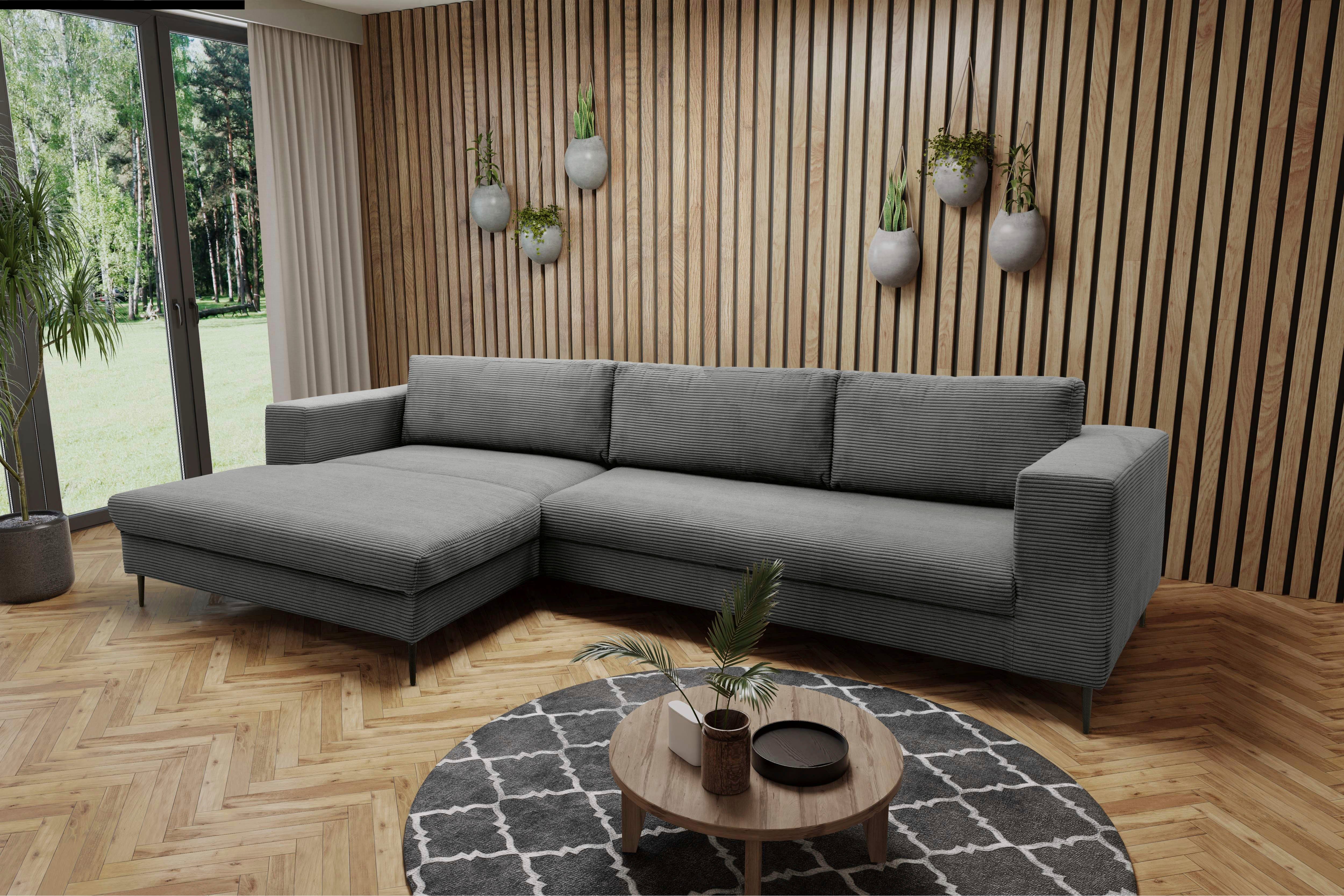 DOMO collection Ecksofa Modica, zeitlos und günstig online kaufen